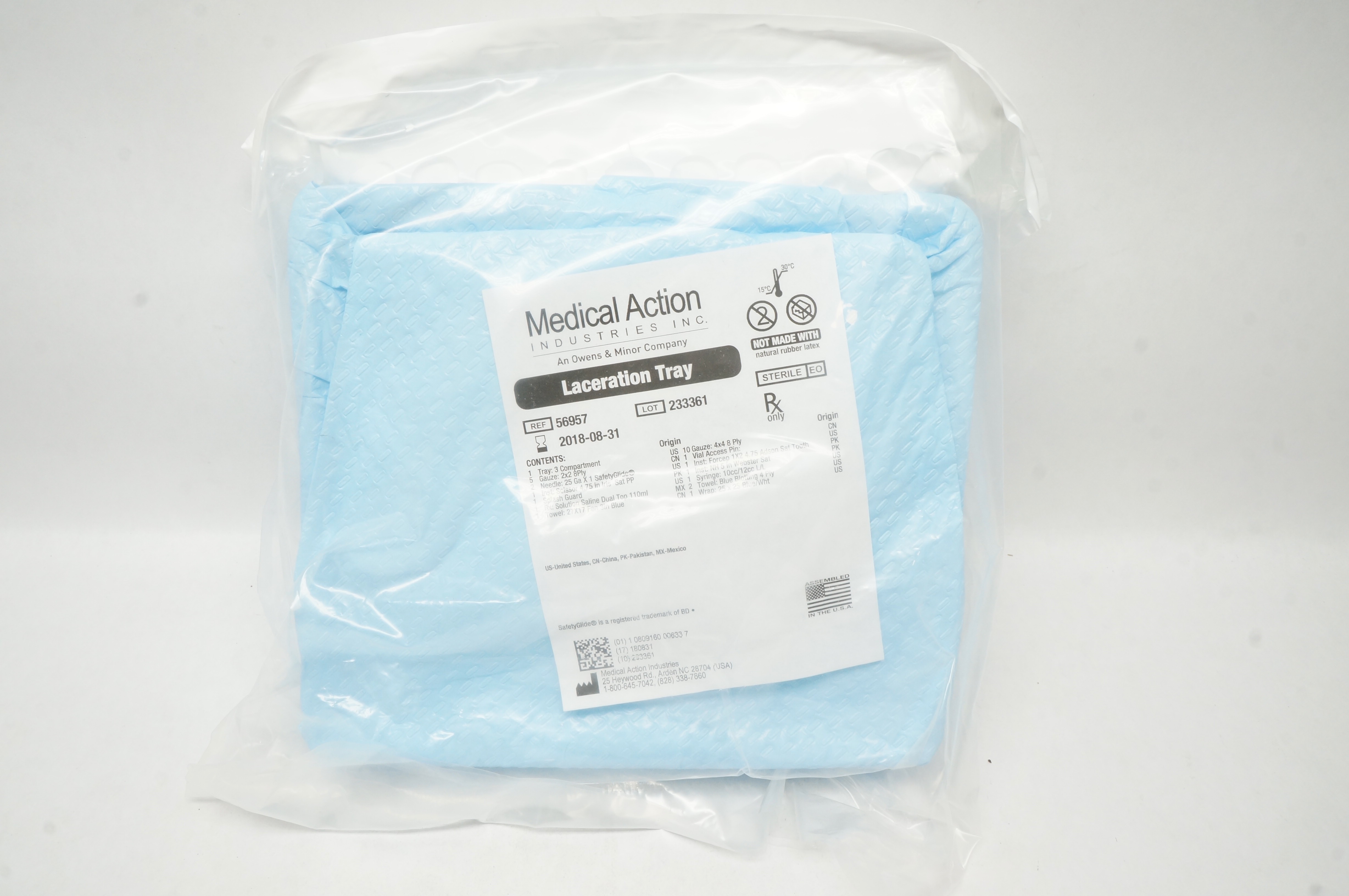 Medical Action 56957 Laceration Tray (x)