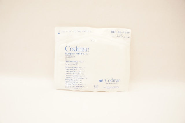 Codman 80-1409 Surgical Patties 3inch x 3 inch - Pack of 10 (x)