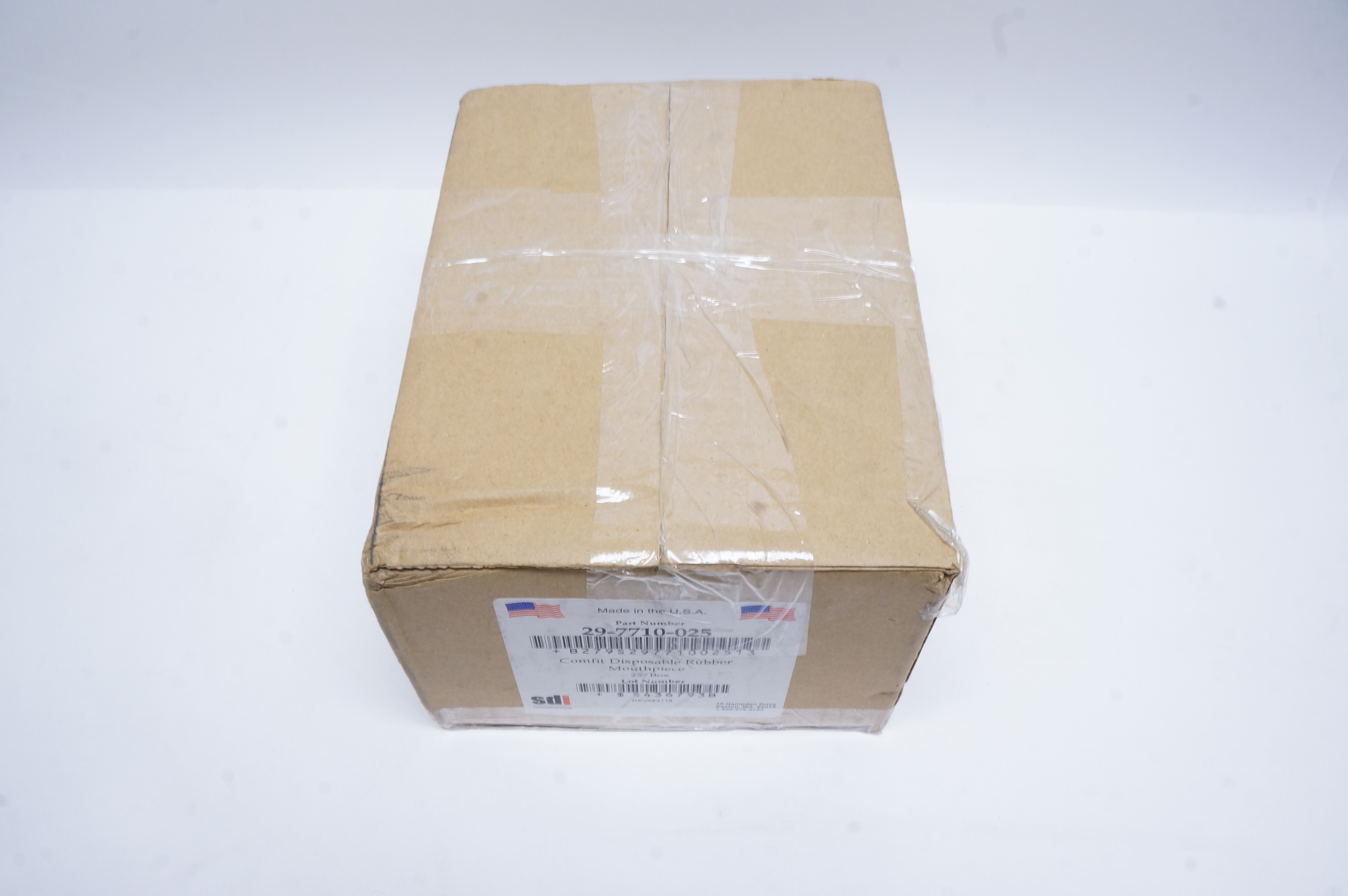 SDI 29-7710-025 Comfit Disposable Rubber Mouthpiece - Box of 25