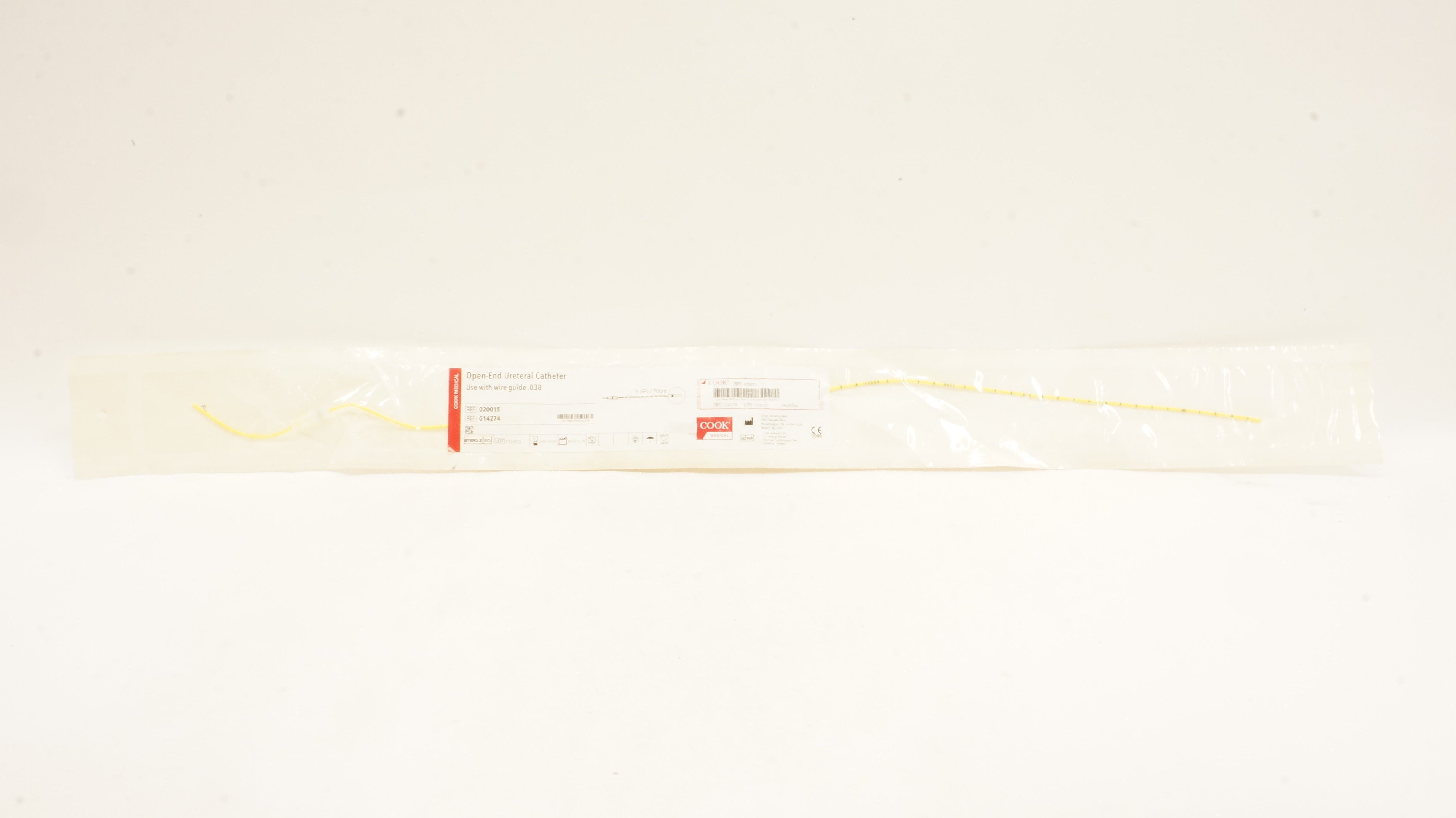 Cook Medical G14274 Open-End Ureteral Cath. 5.0Fr (x)