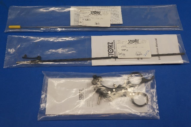 Karl Storz 33326MS Click Line MANHES Dissecting and Grasping Forceps, Size 5 mm