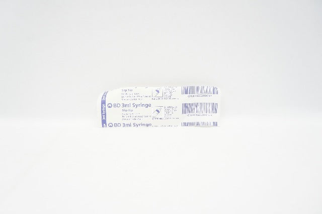 BD 309656 Syringe 3ml Slip Tip (x)