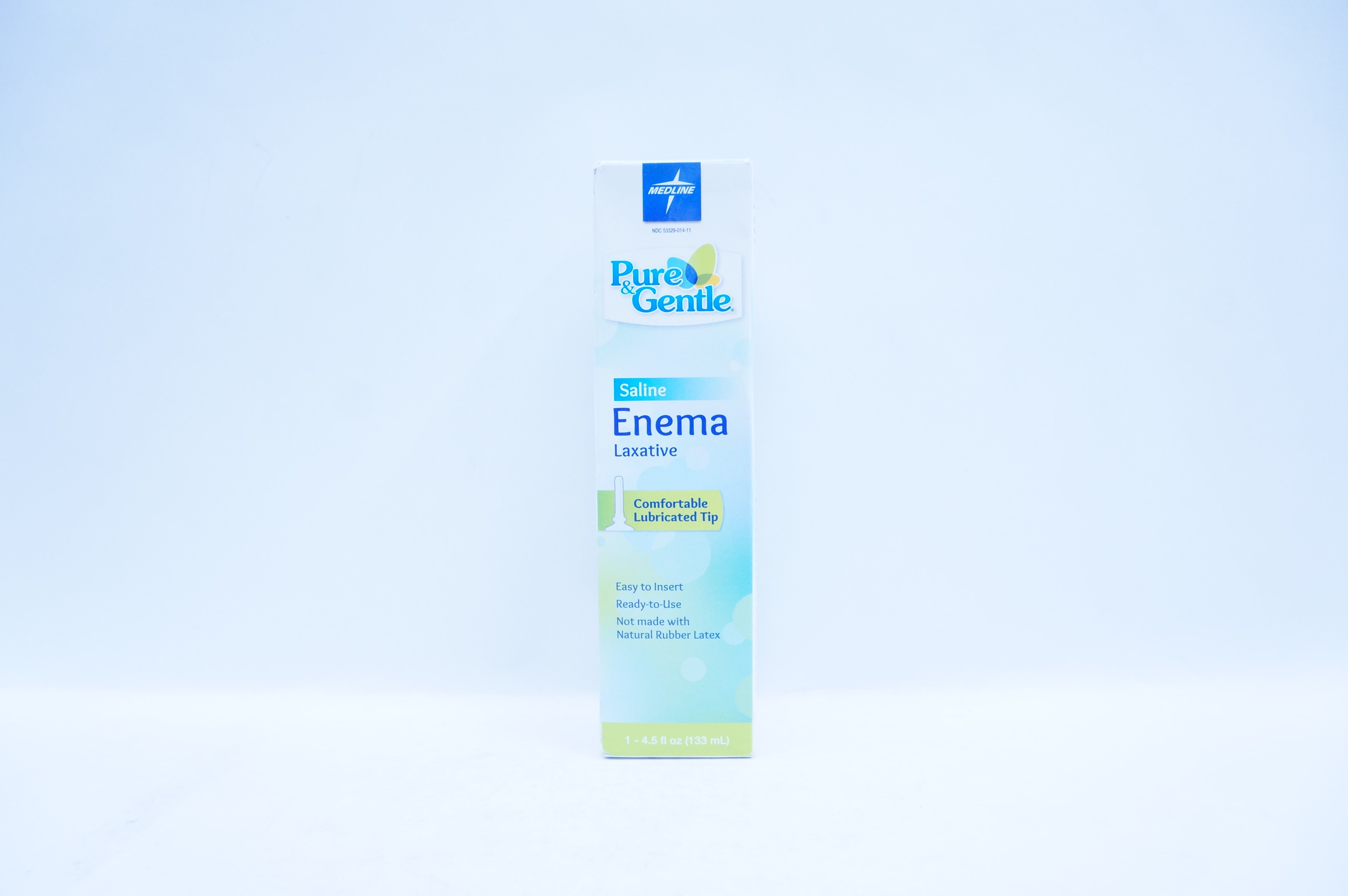 Medline CUR095005 Pure&Gentle Saline Laxative Enema 4.5 fl oz.