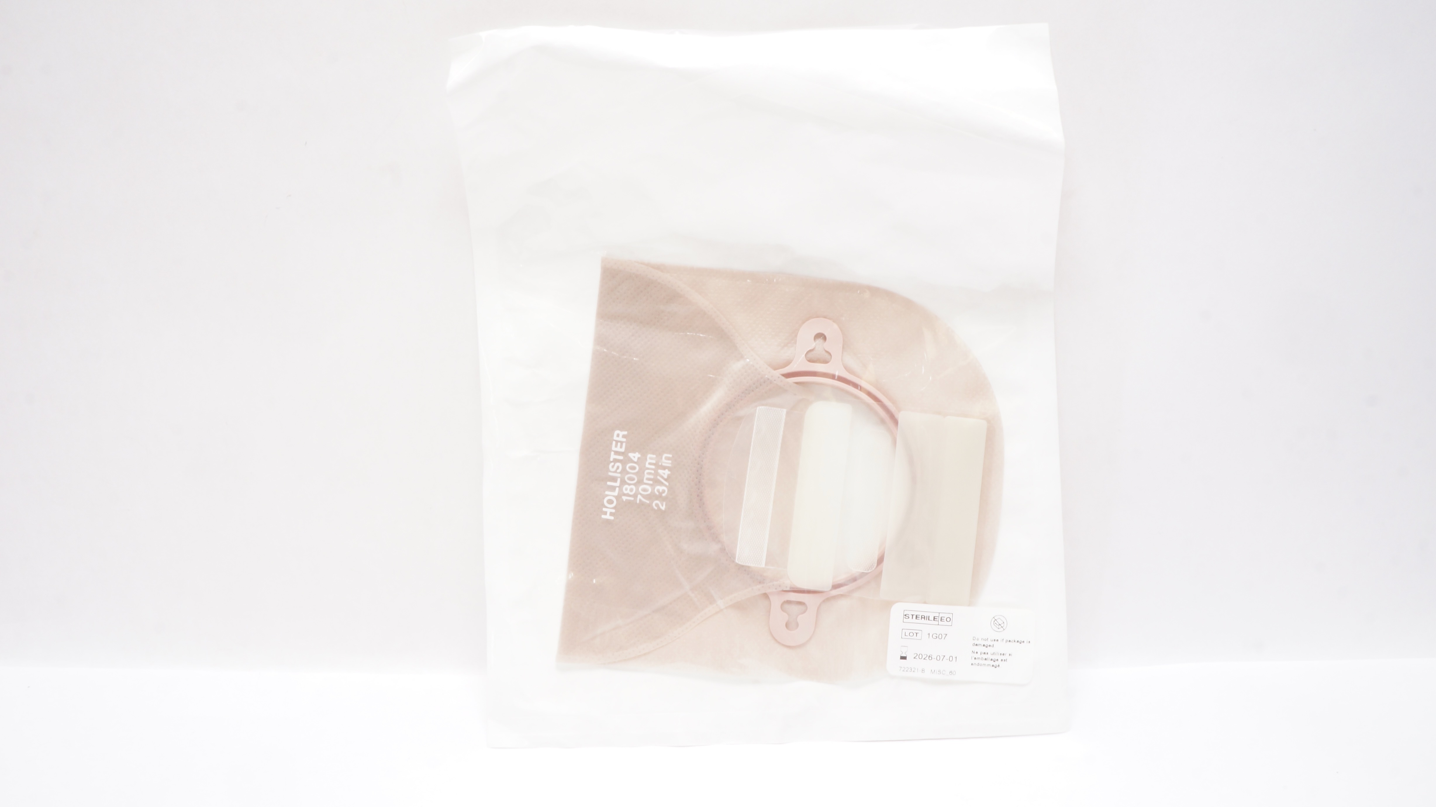 Hollister 18004 2-Piece Drainable Ostomy Pouch 2-3/4 inch