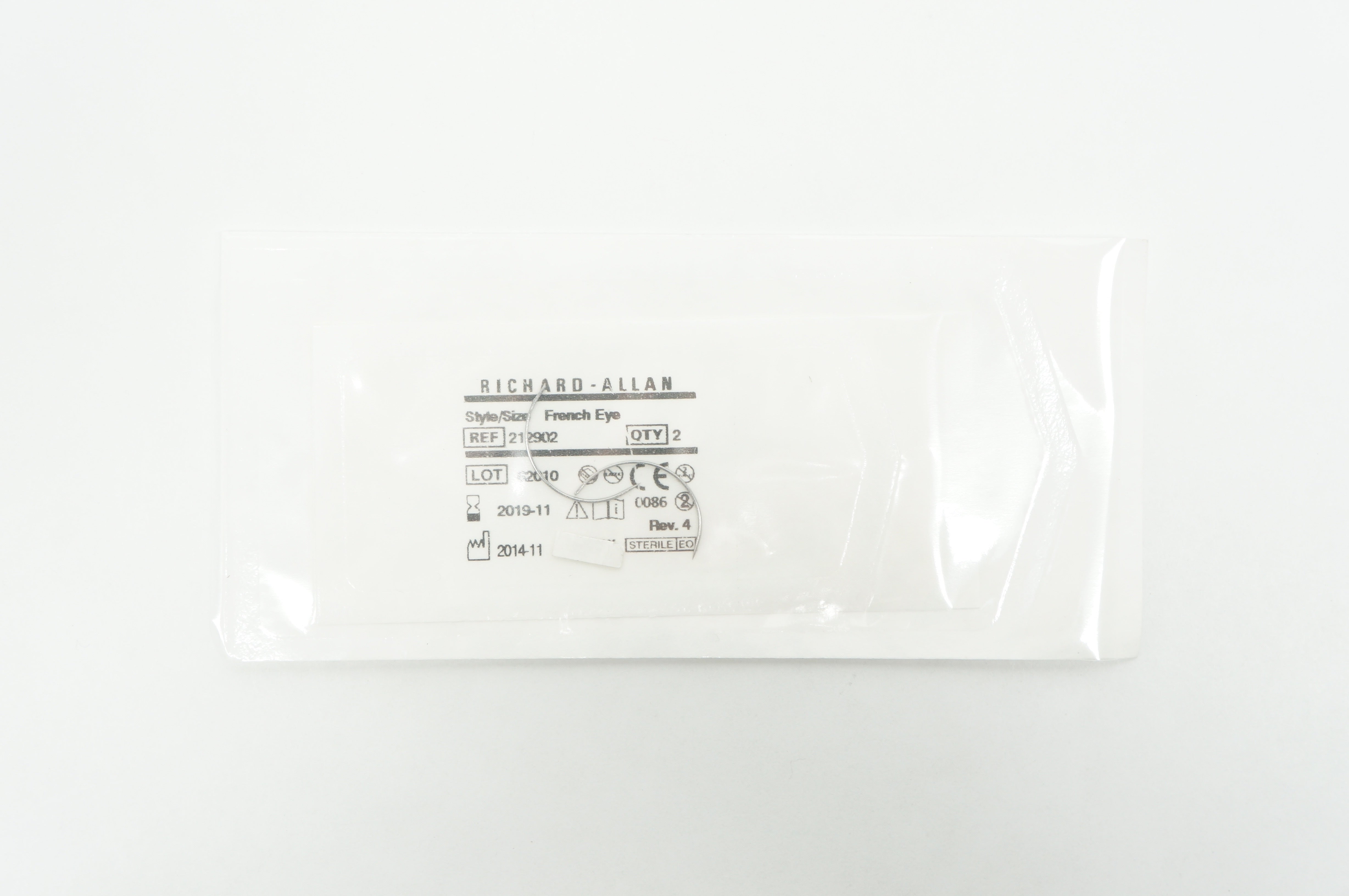 Richard Allan 212902 Stre Ndle French Eye (x) - Pack of 2