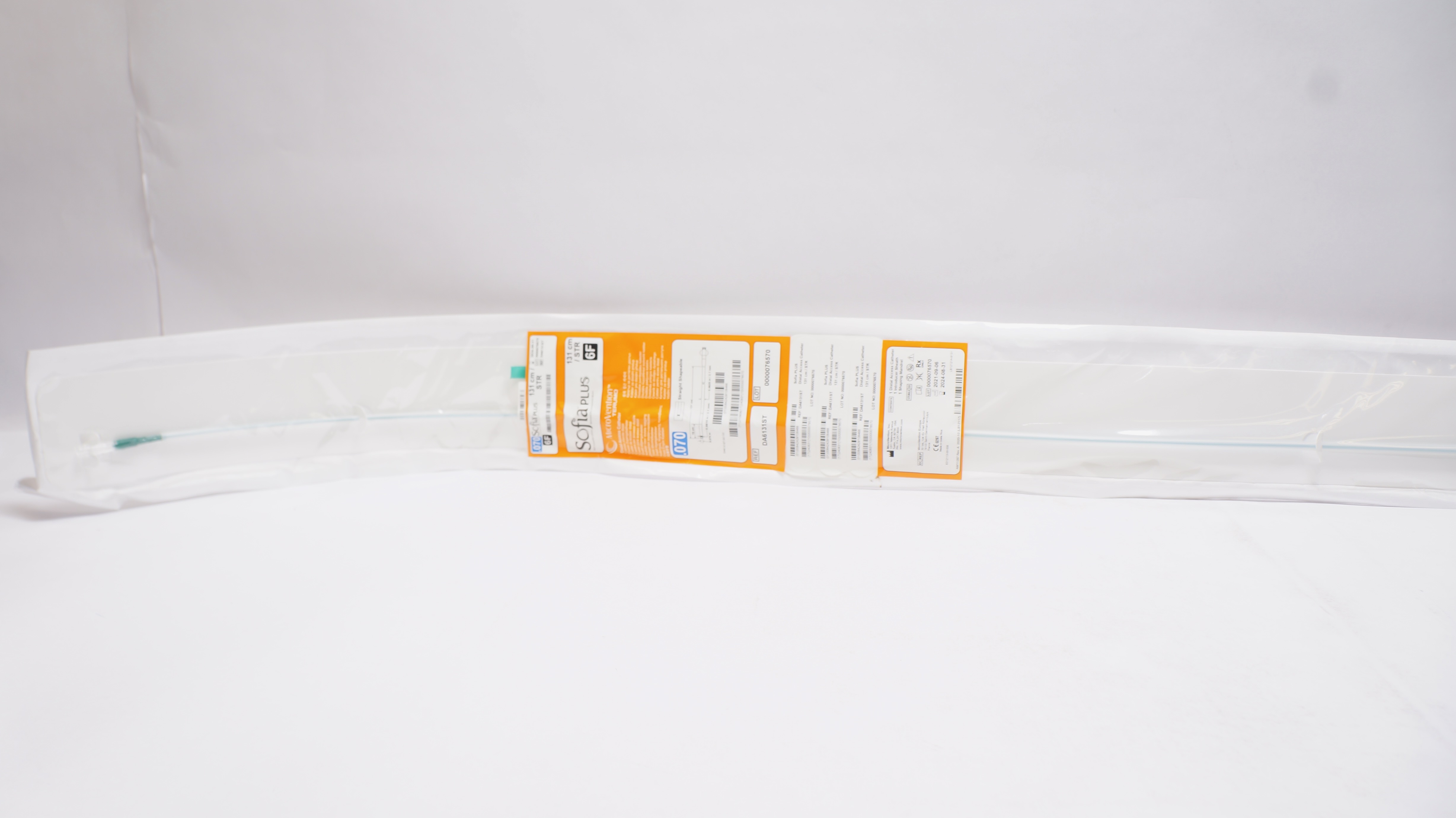 MicroVention DA6131ST Sofia FlowPlus Terumo Aspiration Cath 6F x .070 x 131cm