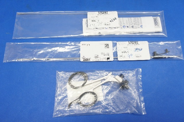 Karl Storz 31361MGM MANHES Dissecting & Grasping forceps, tiger jaws,  2x4 teeth