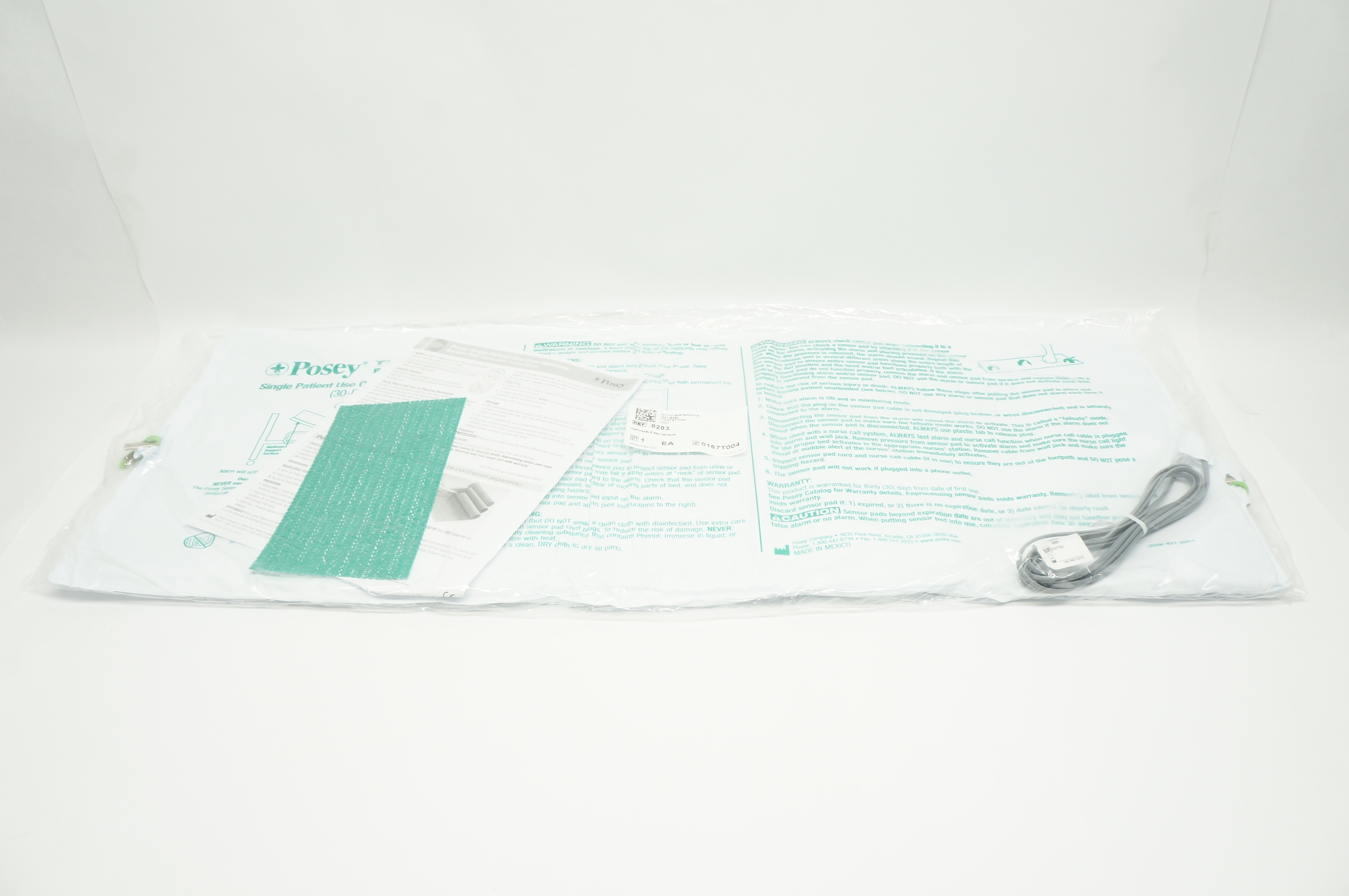 Posey 8283 Disposable Bed Sensor