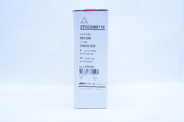 Encompass 081320 AlbaHealth Stockinette, Cotton Tubular 3.0inch x 25yds