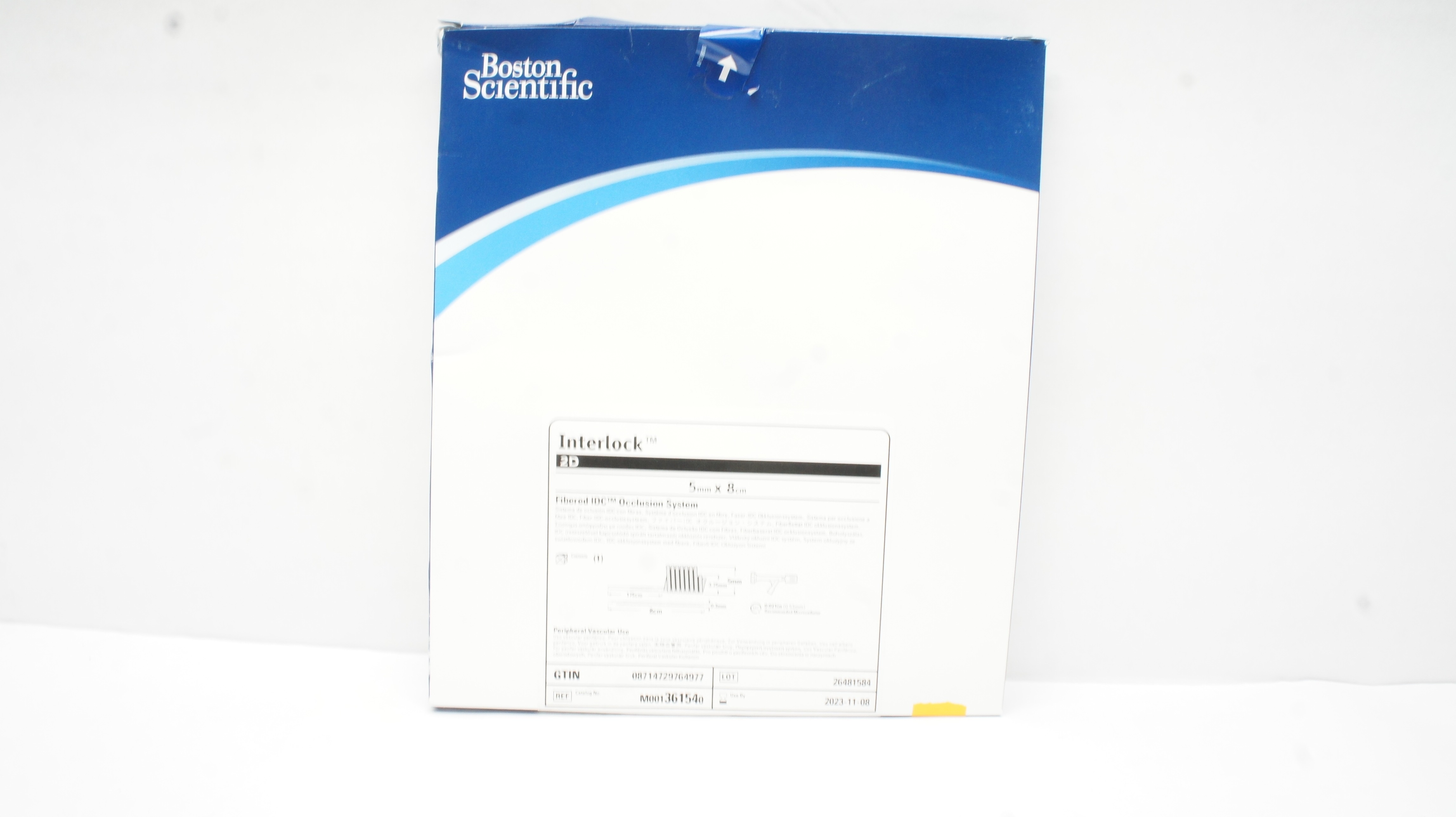 Boston Scientific M001361540 Interlock Fibered IDC Occlusion System 5mm x 8cm(x)