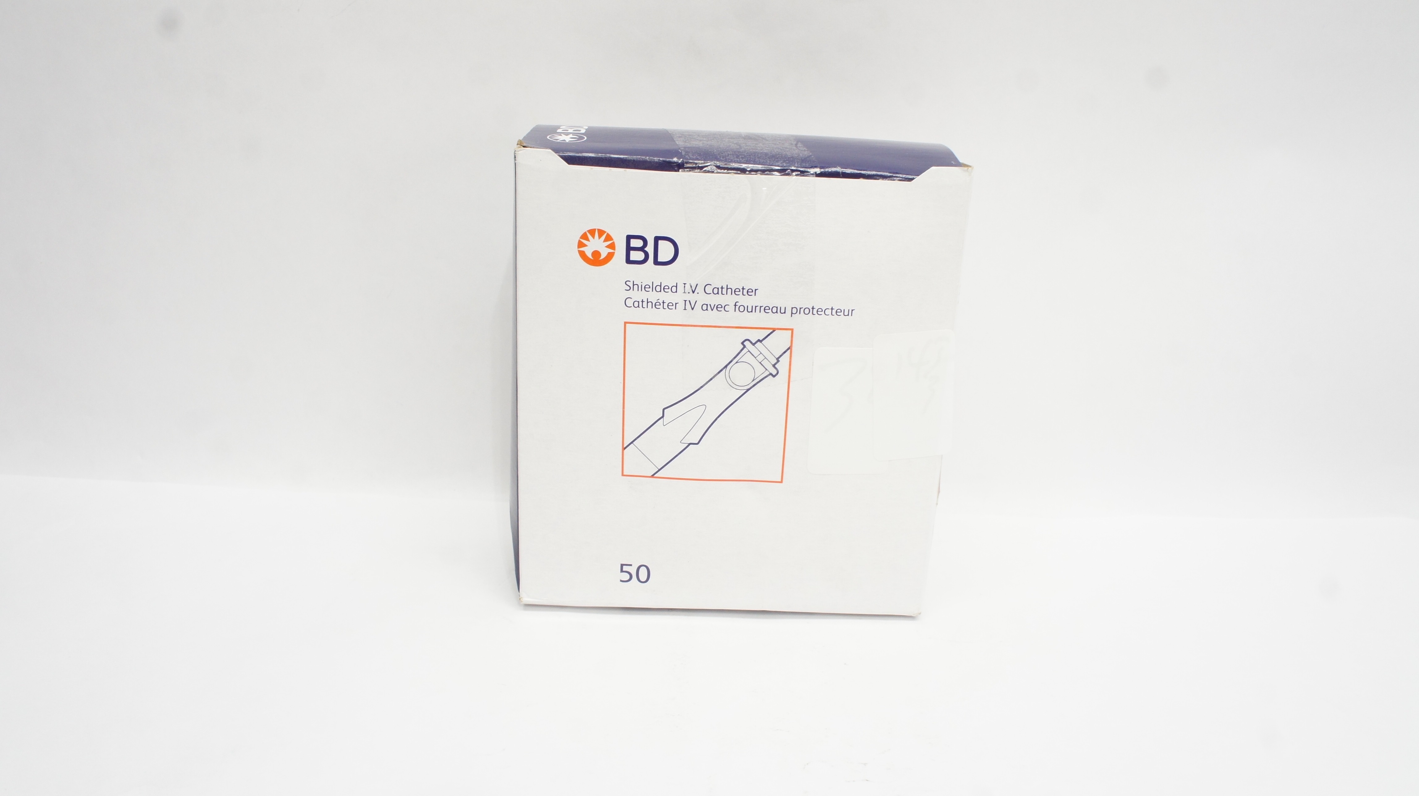 BD 381433 Insyte Autoguard Shielded IV Cath. 20Ga x 1inch, 65ml/min - Box of 48