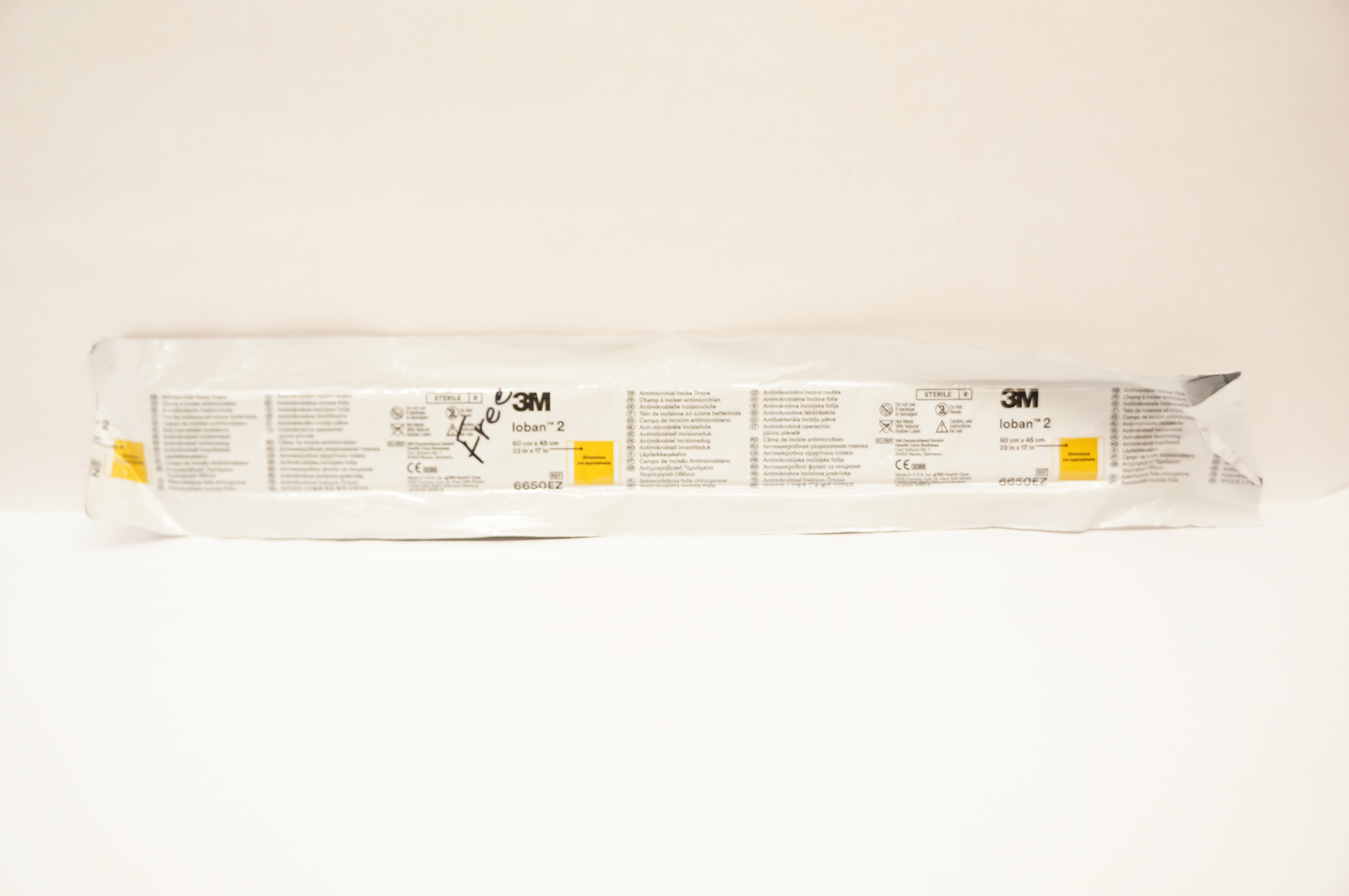 3M 6650EZ Loban 2 Antimicrobial Incise Drape 23inch x 17inch (x)