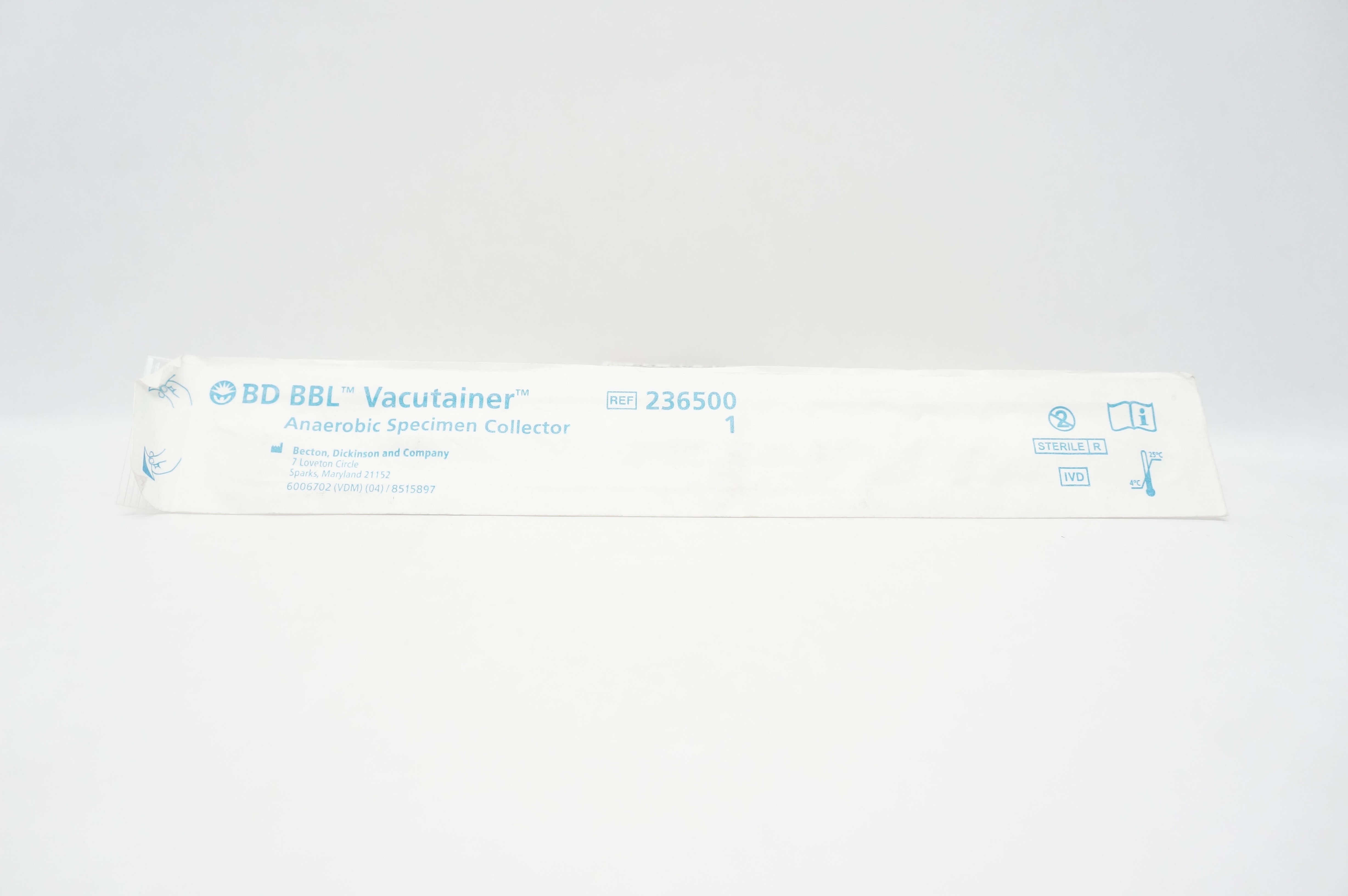 BD 236500 BBL Vacutainer Anaerobic Specimen Collector (x)