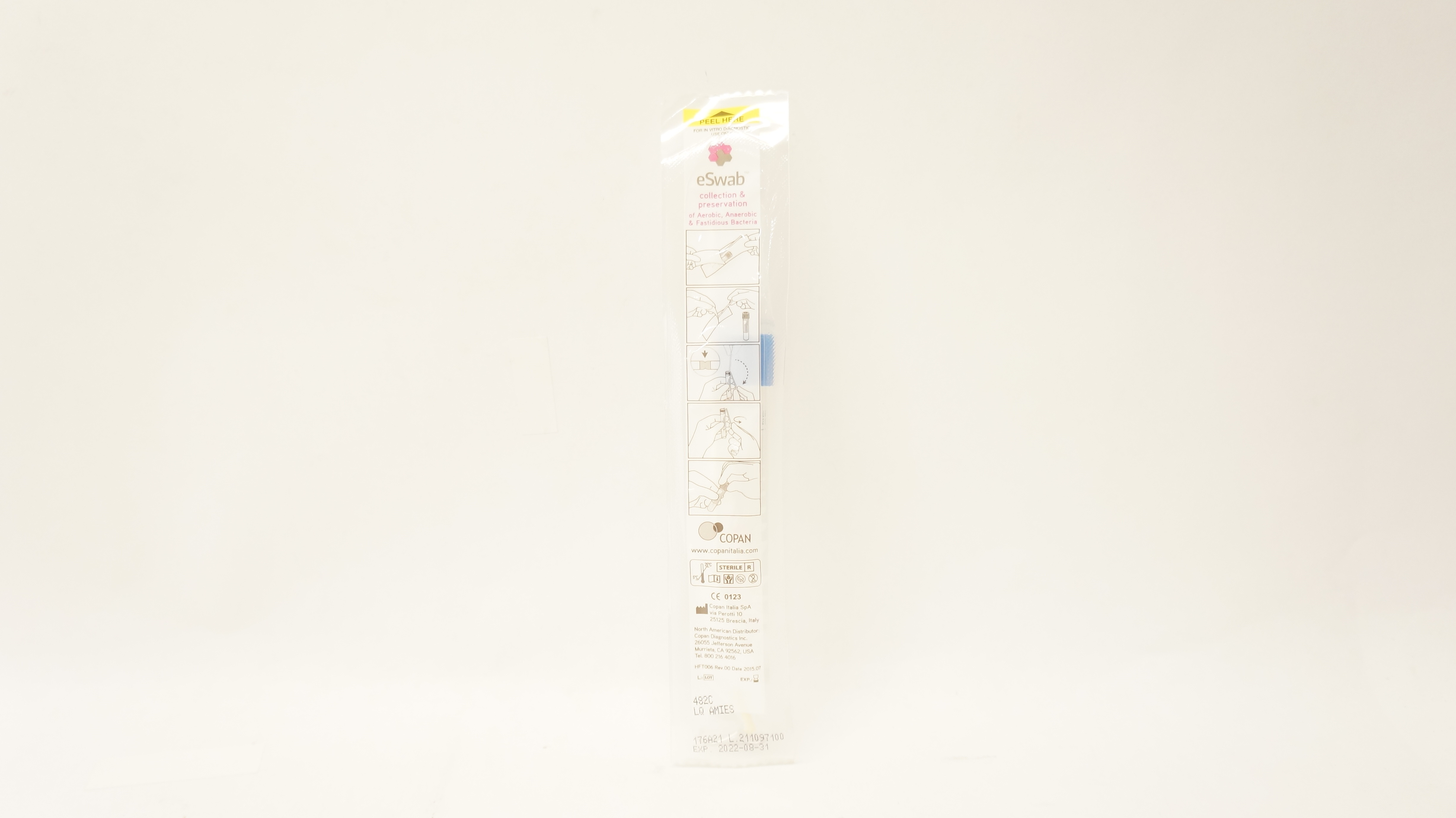 Copan 432C eSwab Collection Preservation of Aerobic Anaerobic FastidiousBacteria