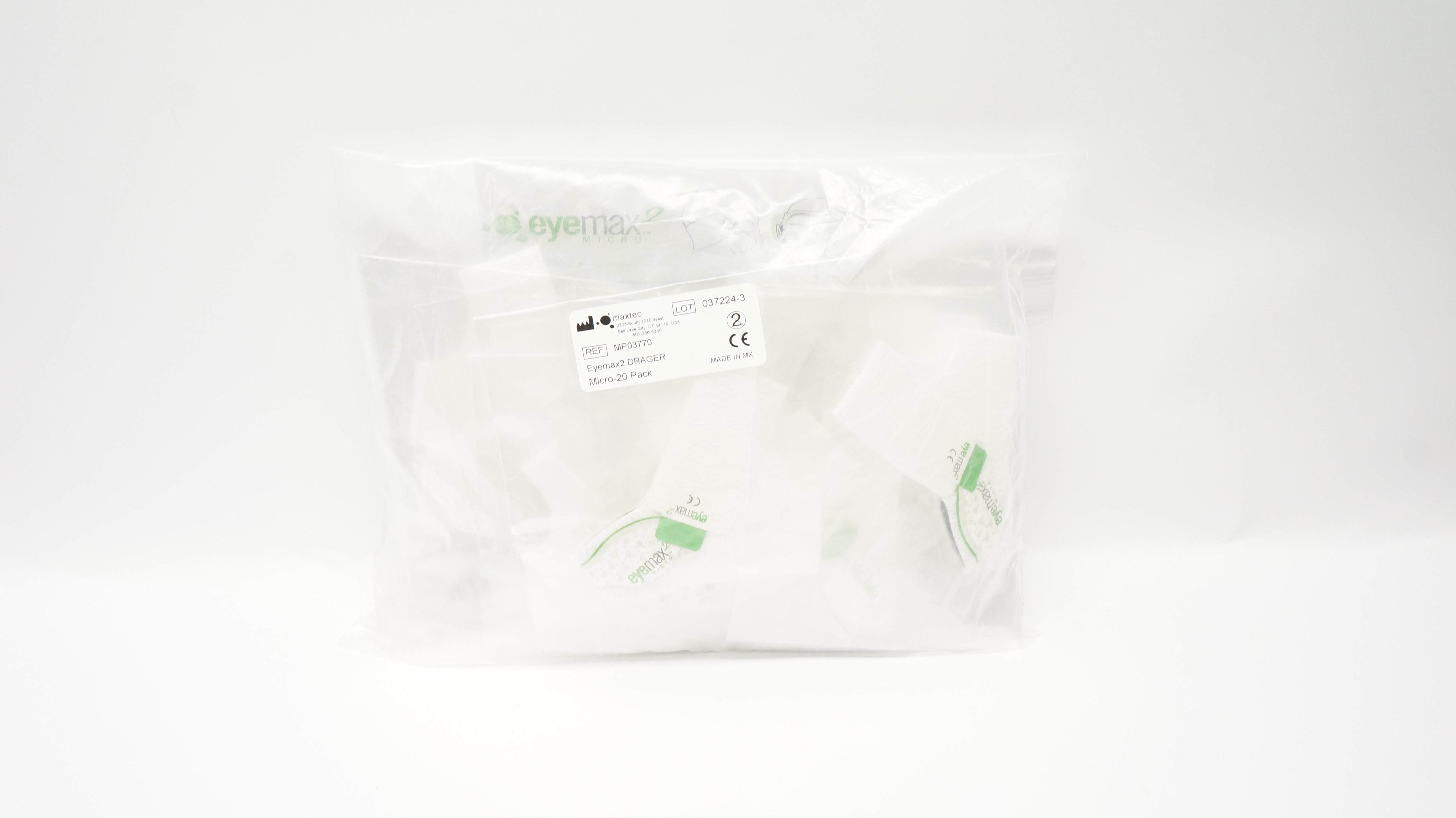 MAXTEC MP03770 DRAGER  EyeMax 2 , Micro - Pack of 20