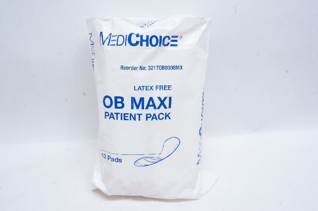 MediChoice 32170B0308MX OB MAXI Tabless Latex Free - Box of 16