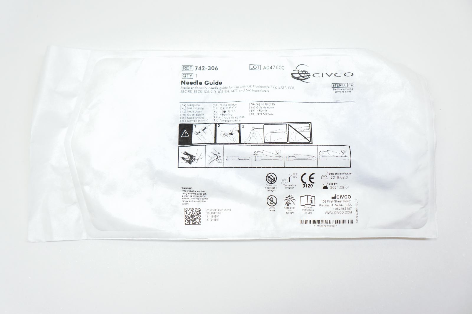 CIVCO 742-306 Needle Guide