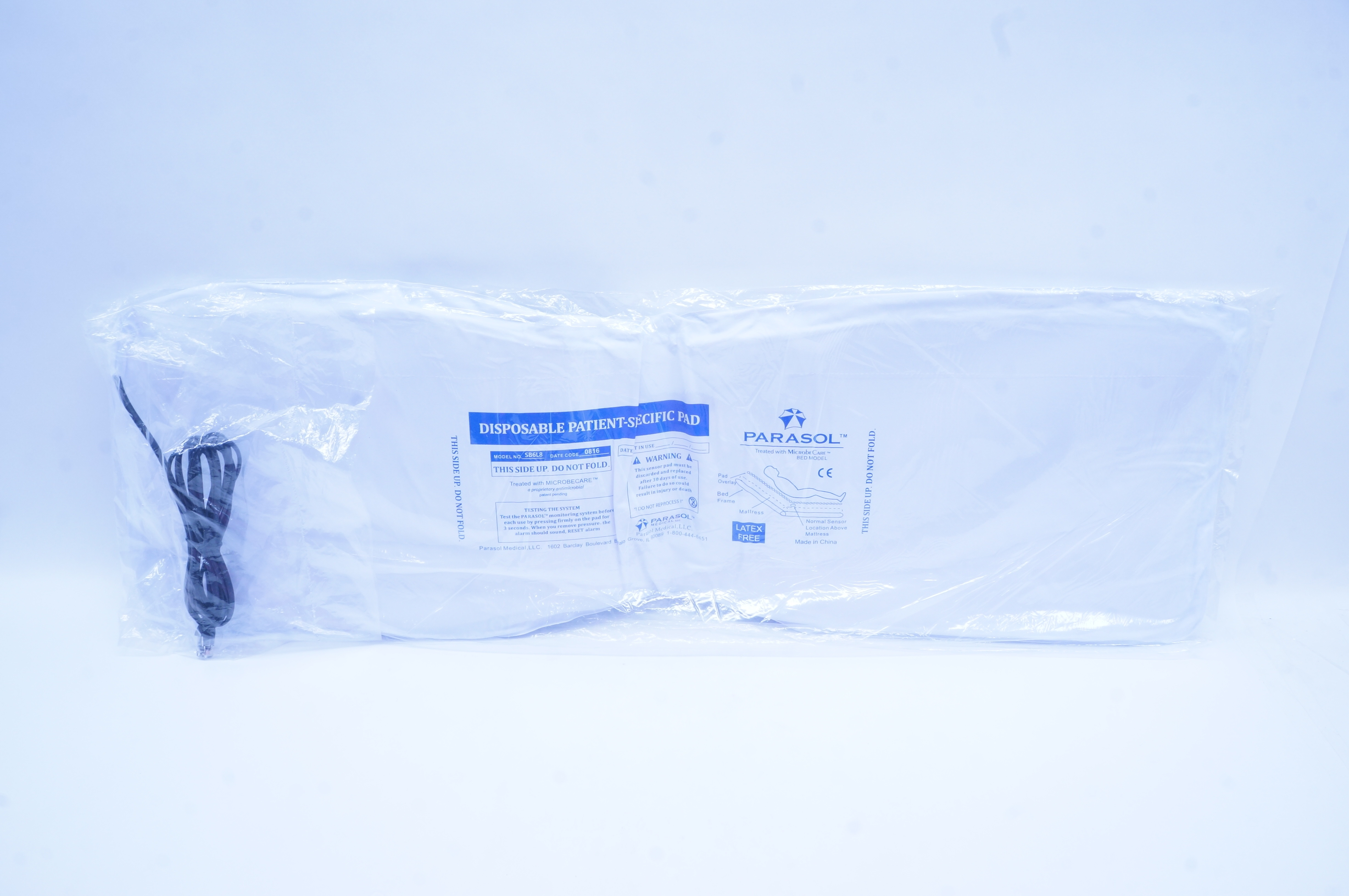 Parasol Medical SB6L8 Disposable Patient-Specific Pad,Bed Model