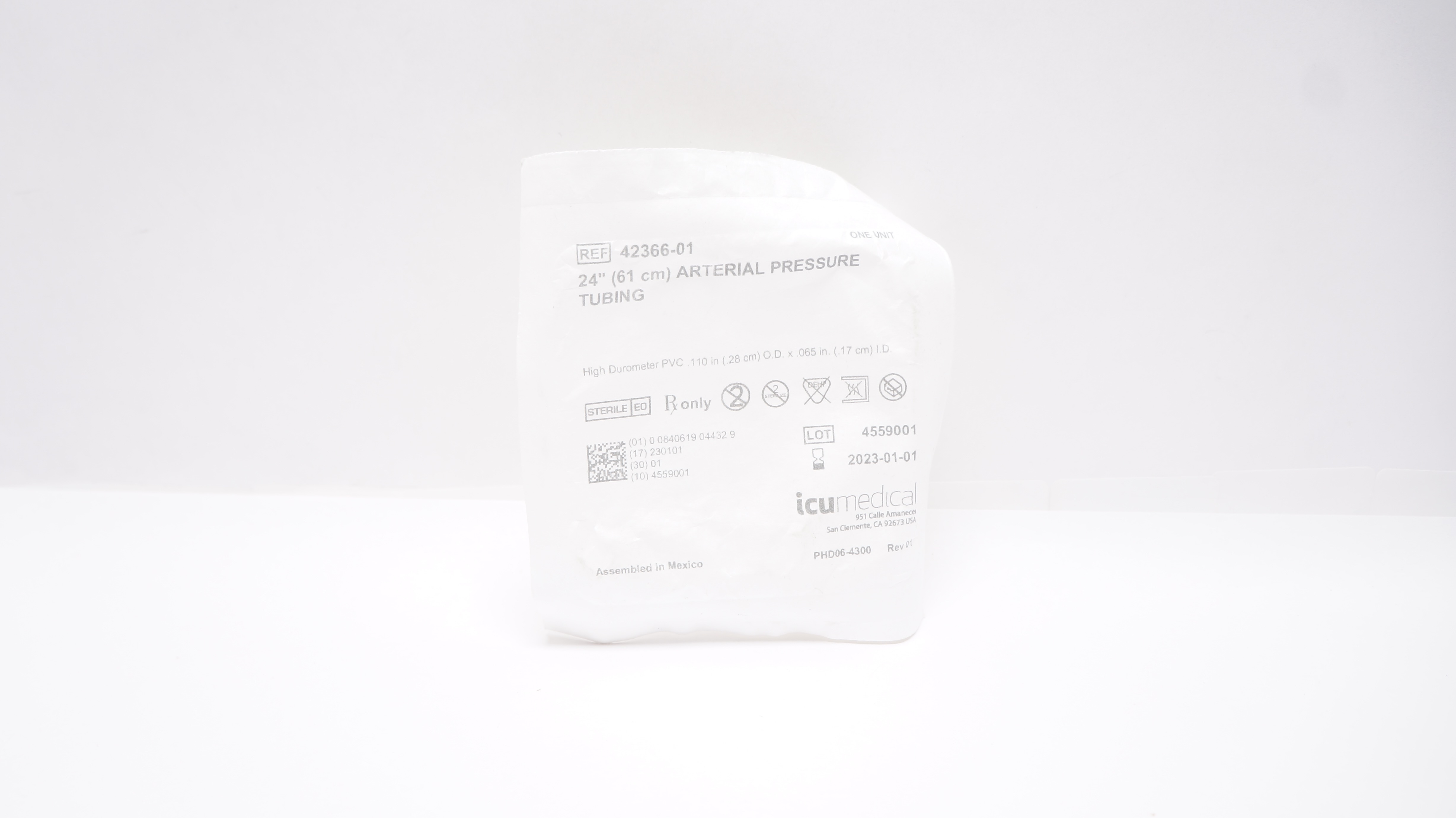 ICU Medical 42366-01 24inch Arterial Pressure Tubing (x)