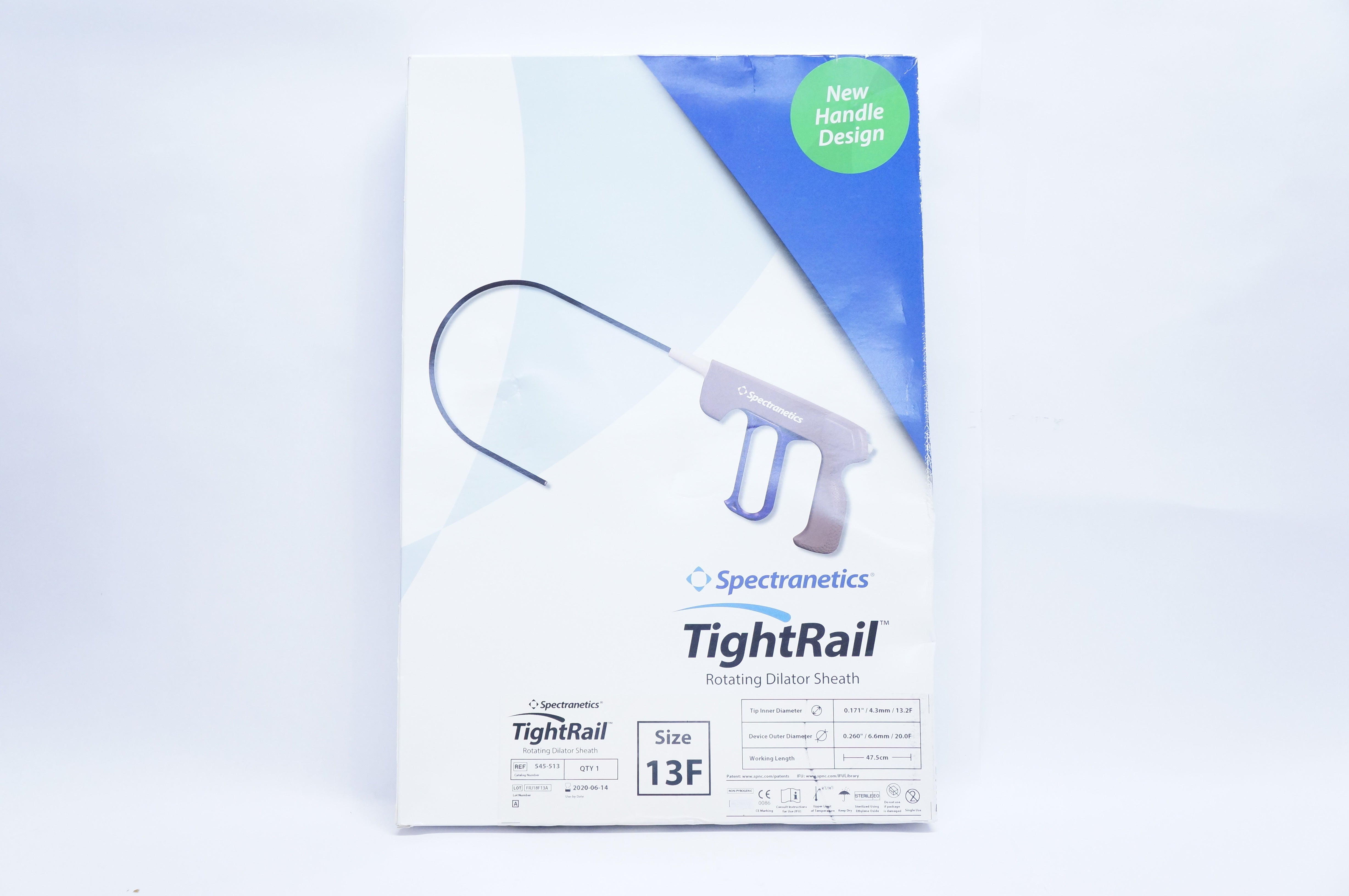 Spectranetics 545-513 TightRail 13F Rotating Dilator Sheath (x)