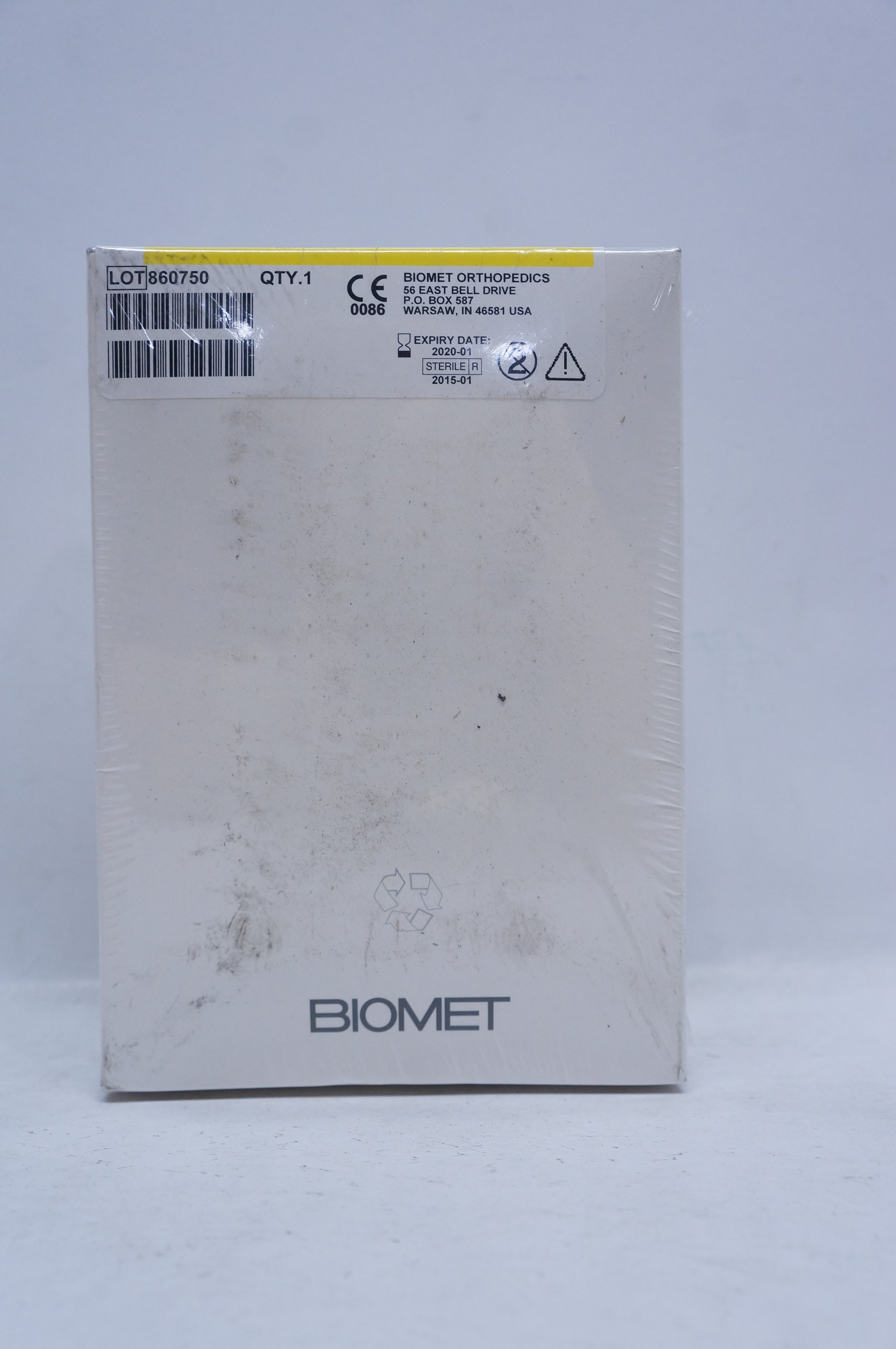 Biomet 183446 Vanguard DCM CR Tibial Bearing 71/75 x 16mm (x)