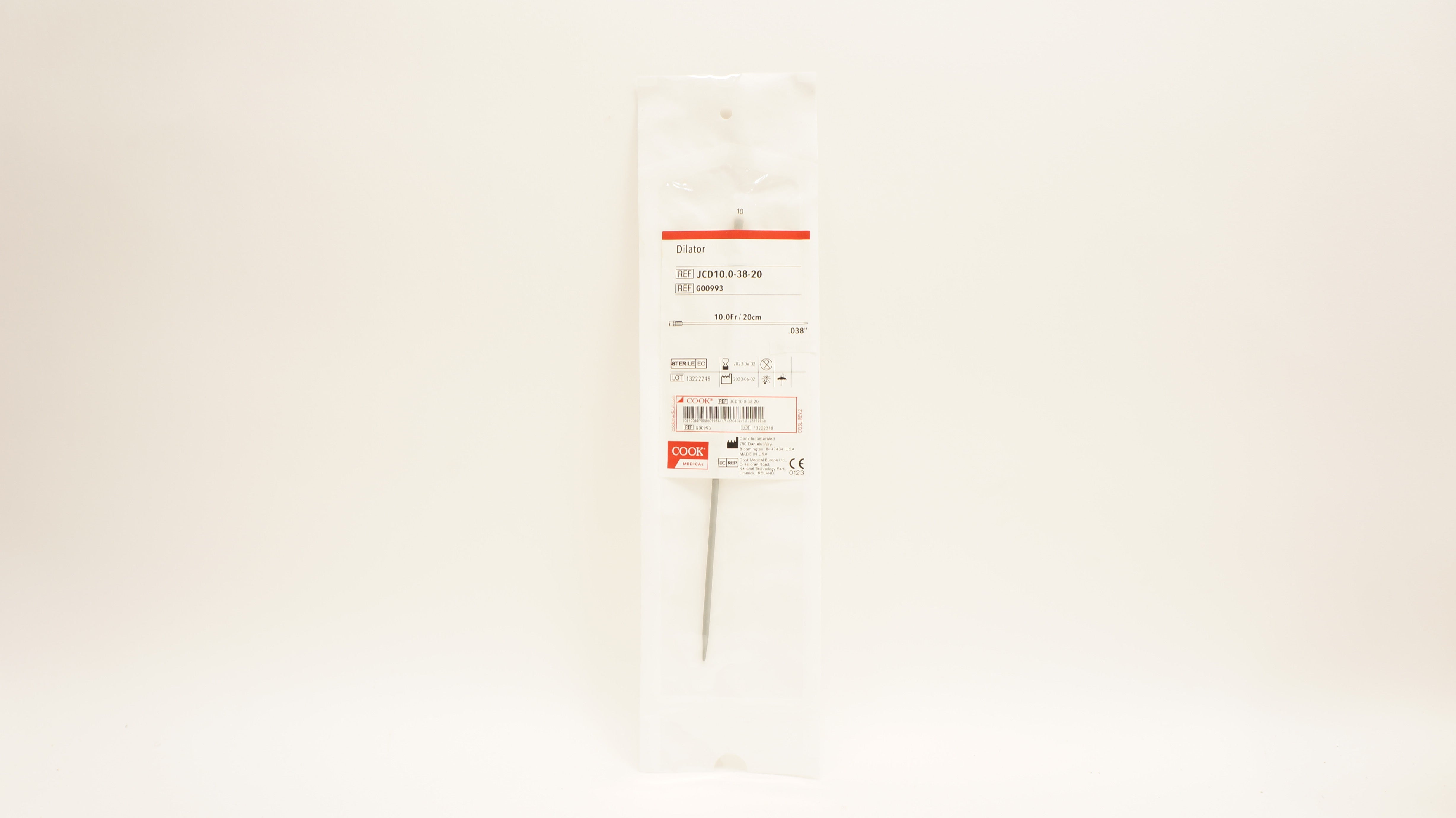 Cook Medical G00993 Dilator 10.0Fr 20cm
