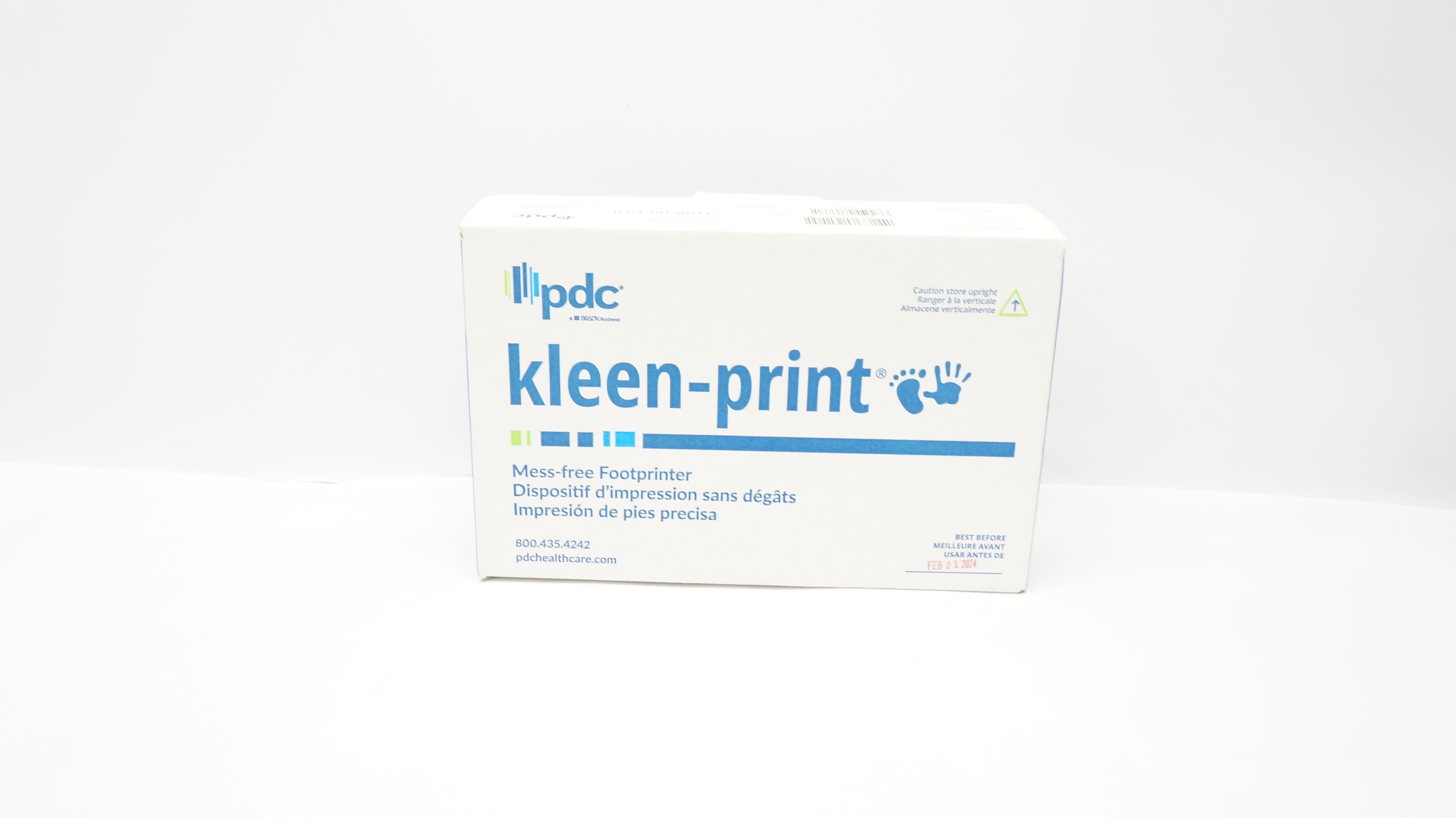 PDC 3100-00-PDE Kleen-Print Disposable Footprinter - Box of 11