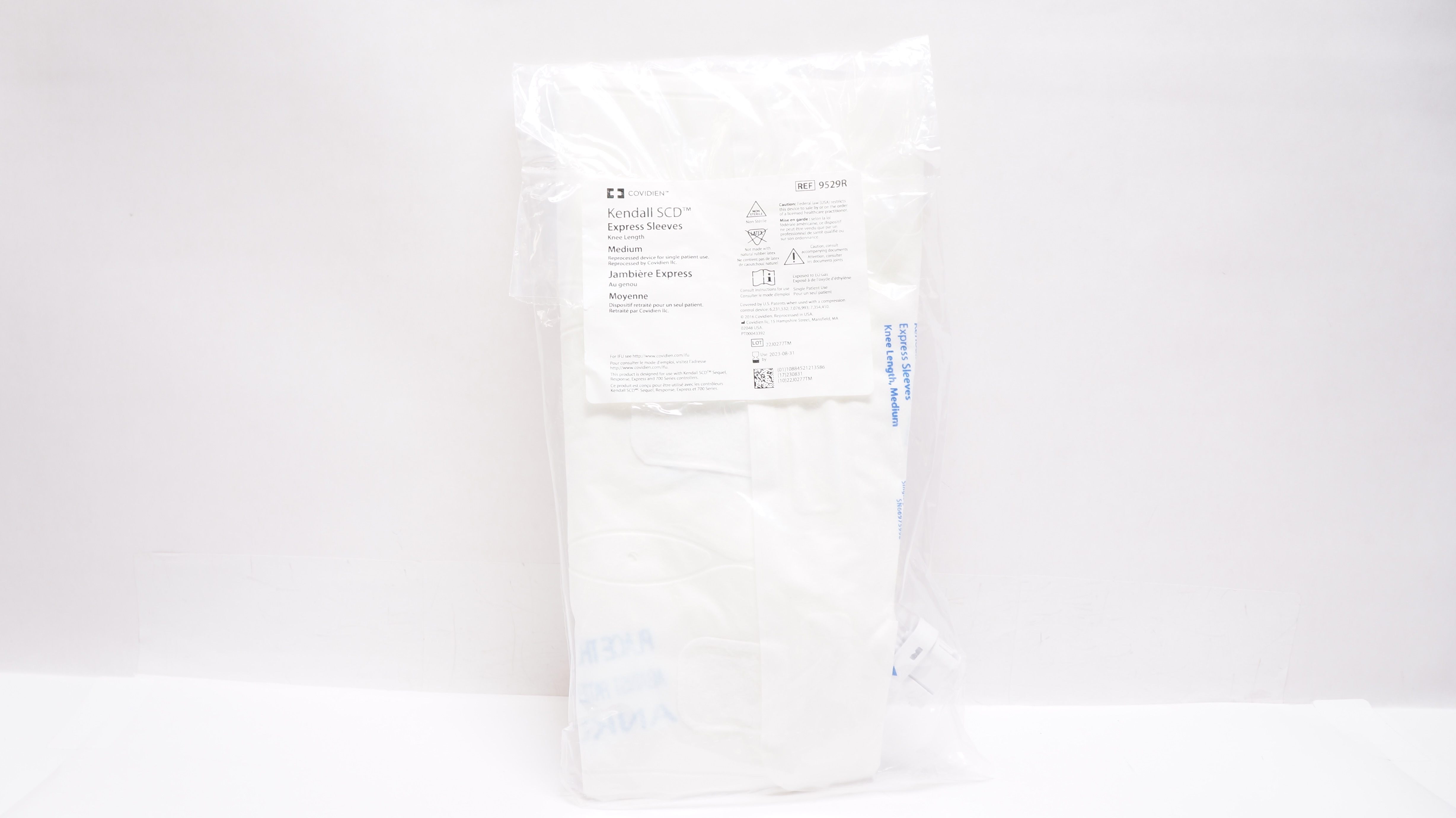 Covidien 9529R Kendall SCD Express Sleeves, Knee Length Medium (x)