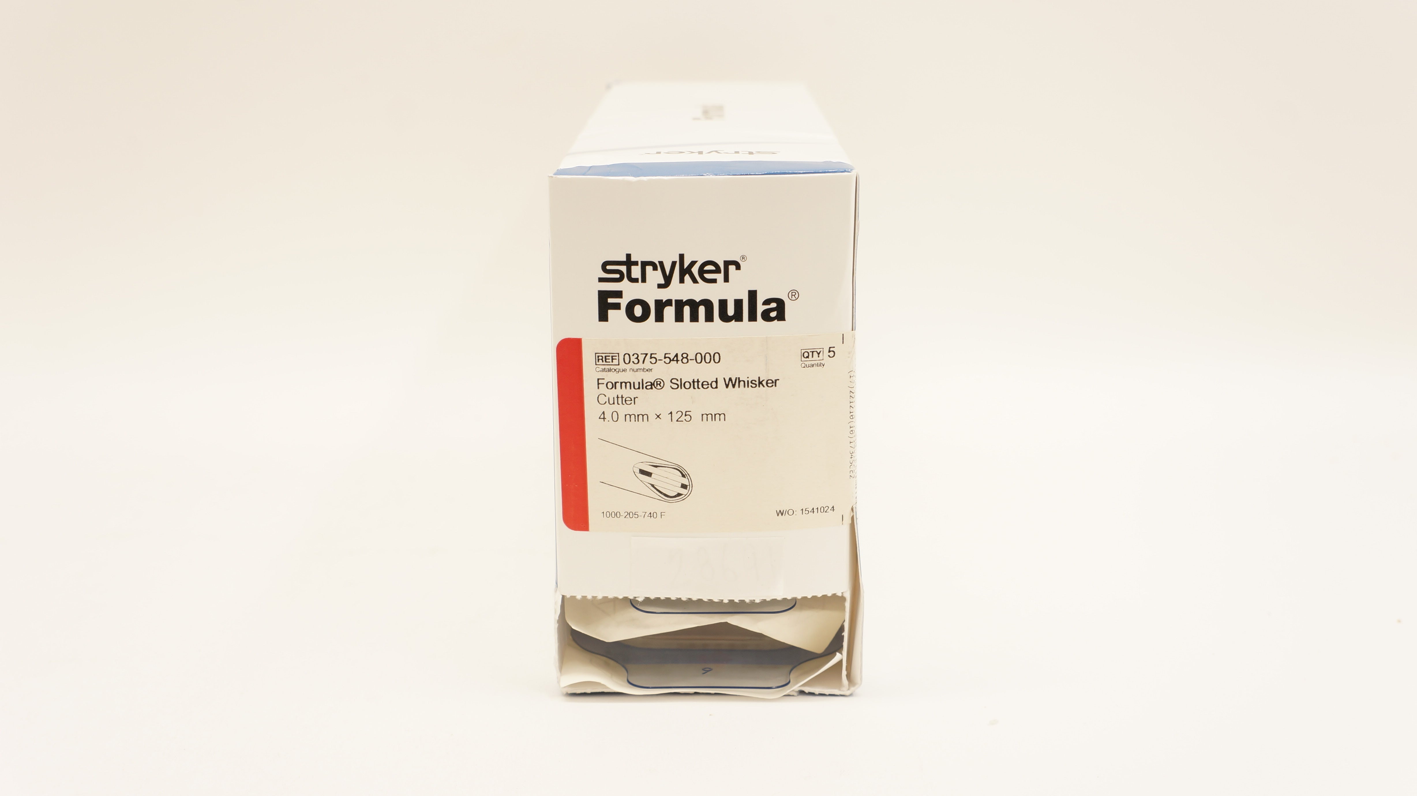 Stryker 0375-548-000 Formula Slotted Whisker 4.0mm - Box of 5