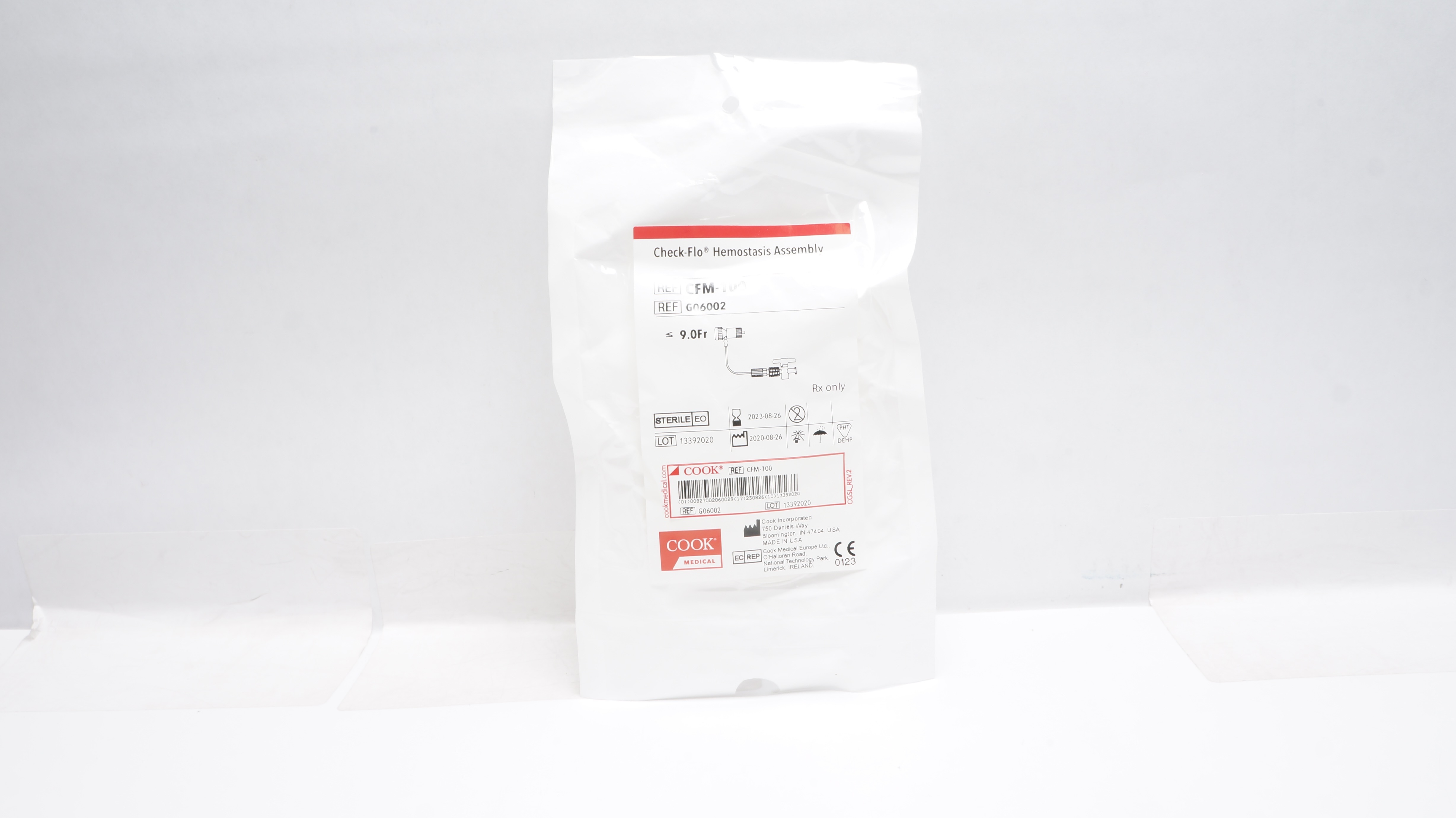 Cook Medical G06002 Check-Flo Hemostasis Assembly ≤9.0Fr (x)