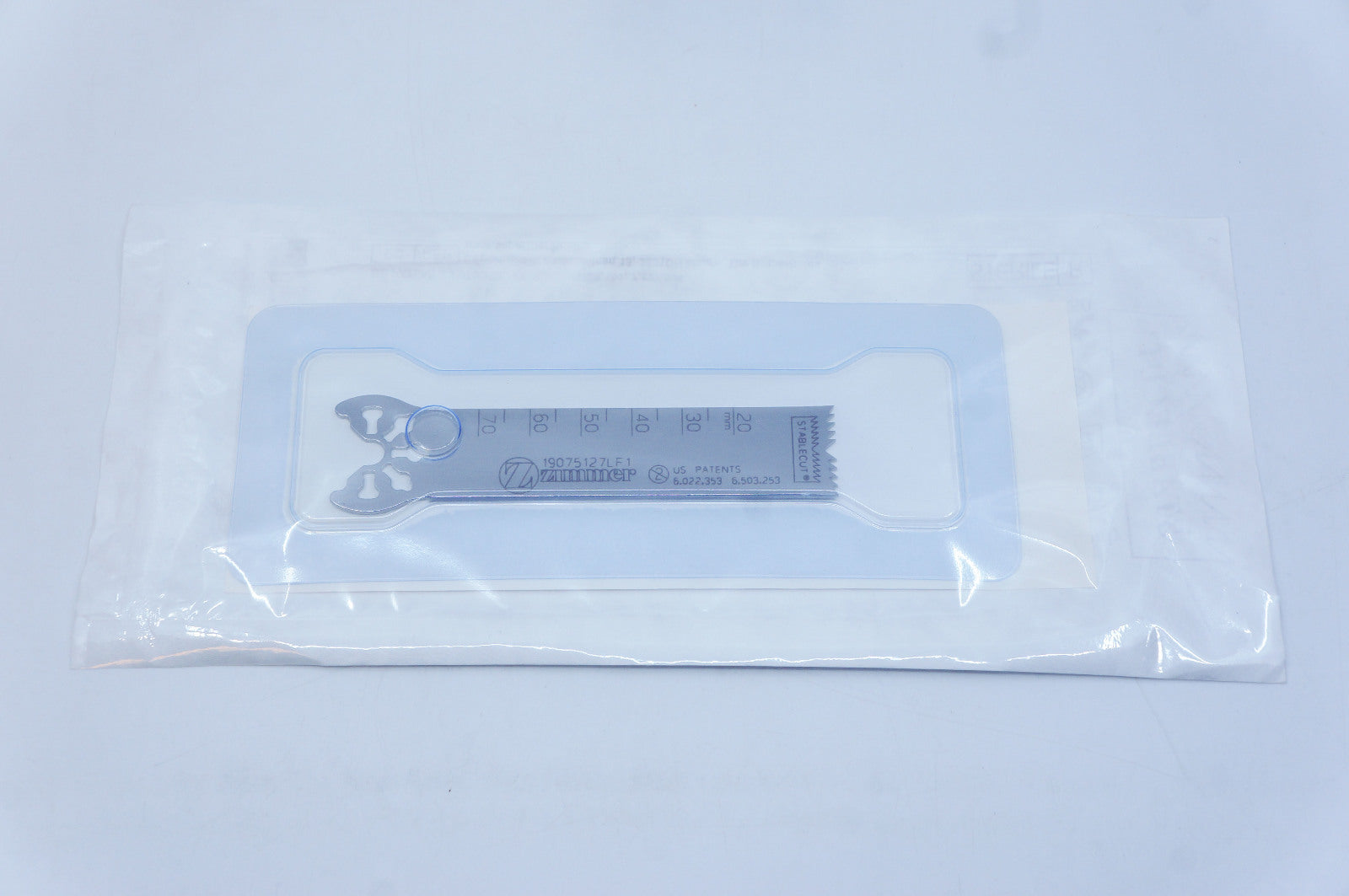 Zimmer 19075127LF1 Oscillating Saw Blade 75mm x 19mm 1.27mm