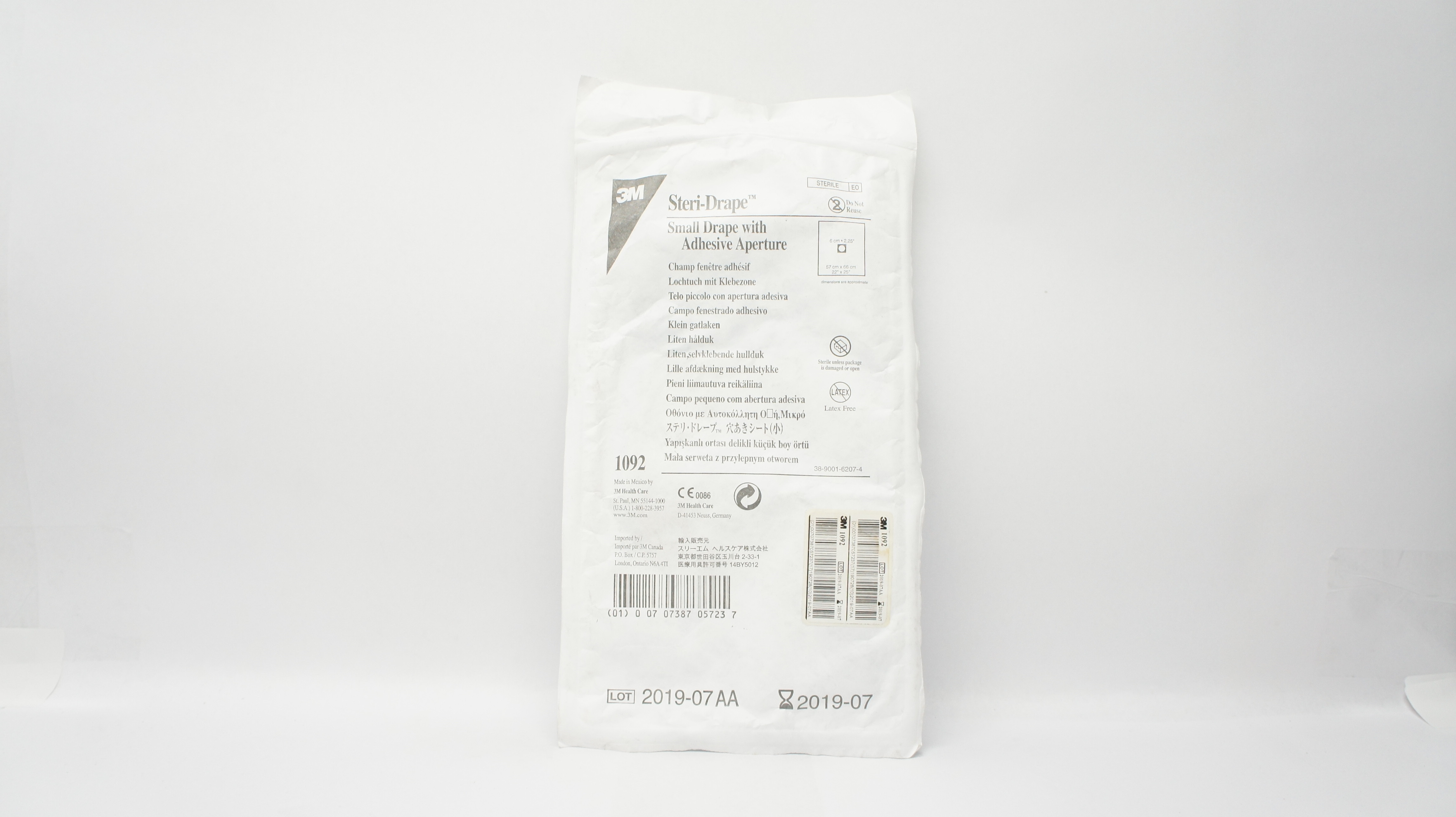 3M 1092 Steri-Drape Surgical Drape 22inch x 25inch (x)