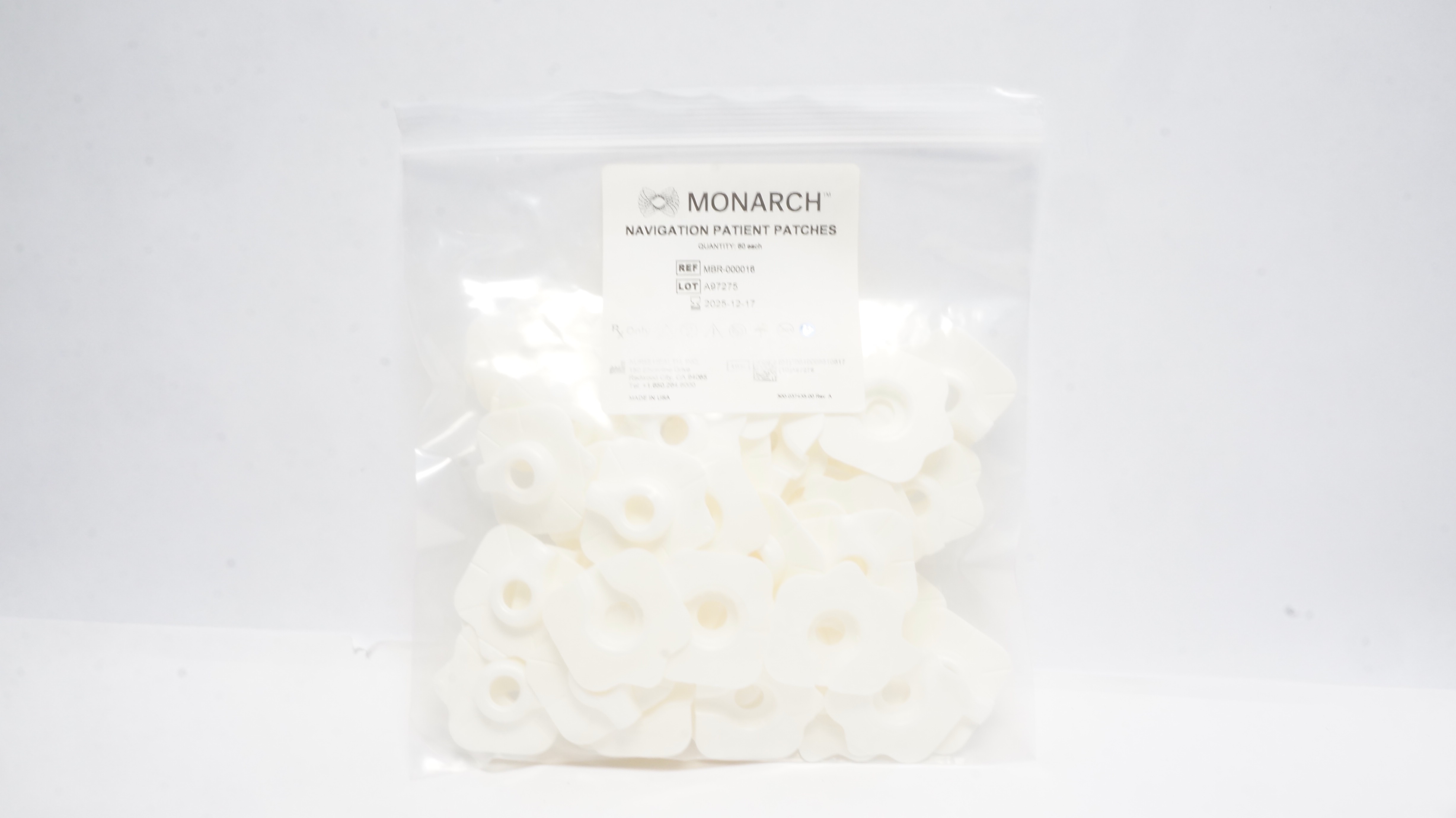 Auris Health MBR-000016 Monarch Navigation Patient Patches - Pack of 60 (X)
