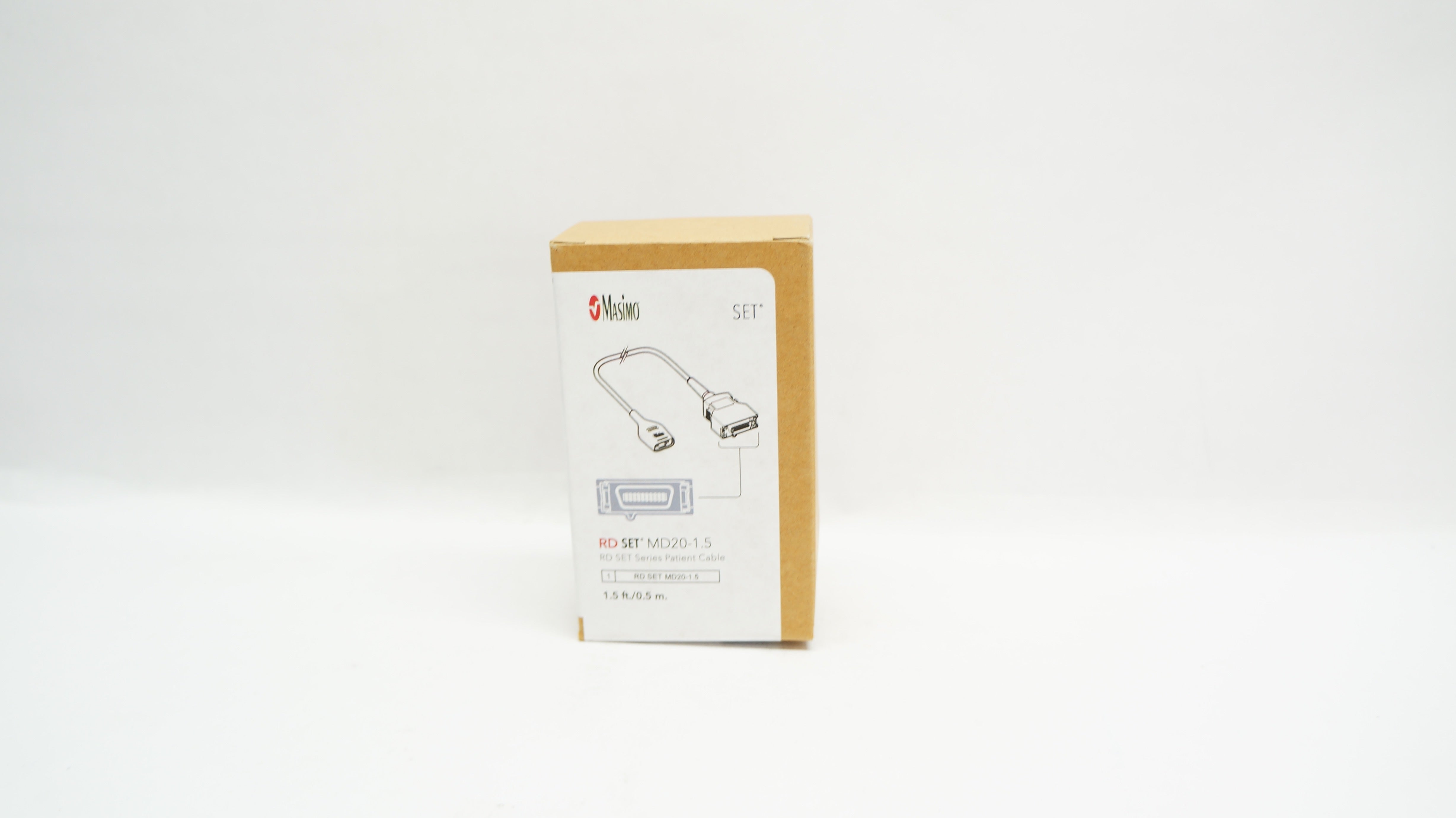 Masimo 4102, MD20-1.5 RD Set Series Patient Cable 1.5ft.