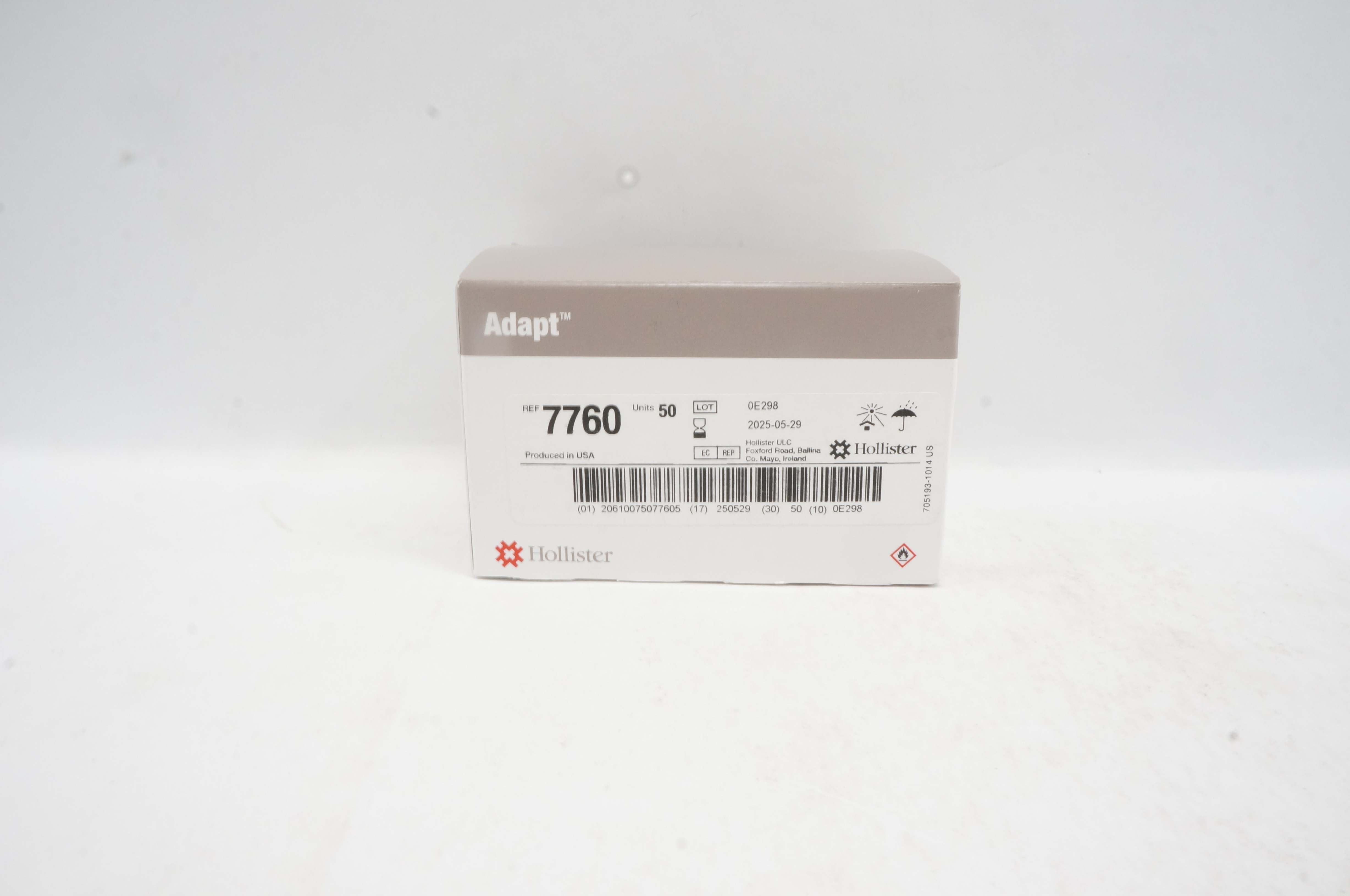 Hollister 7760 Adapt Universal Remover Wipes - Box of 50