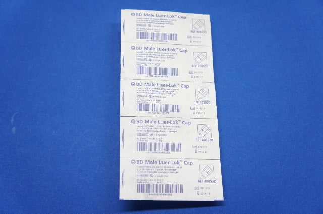 BD 408530 Male Luer-Lok Cap (x)