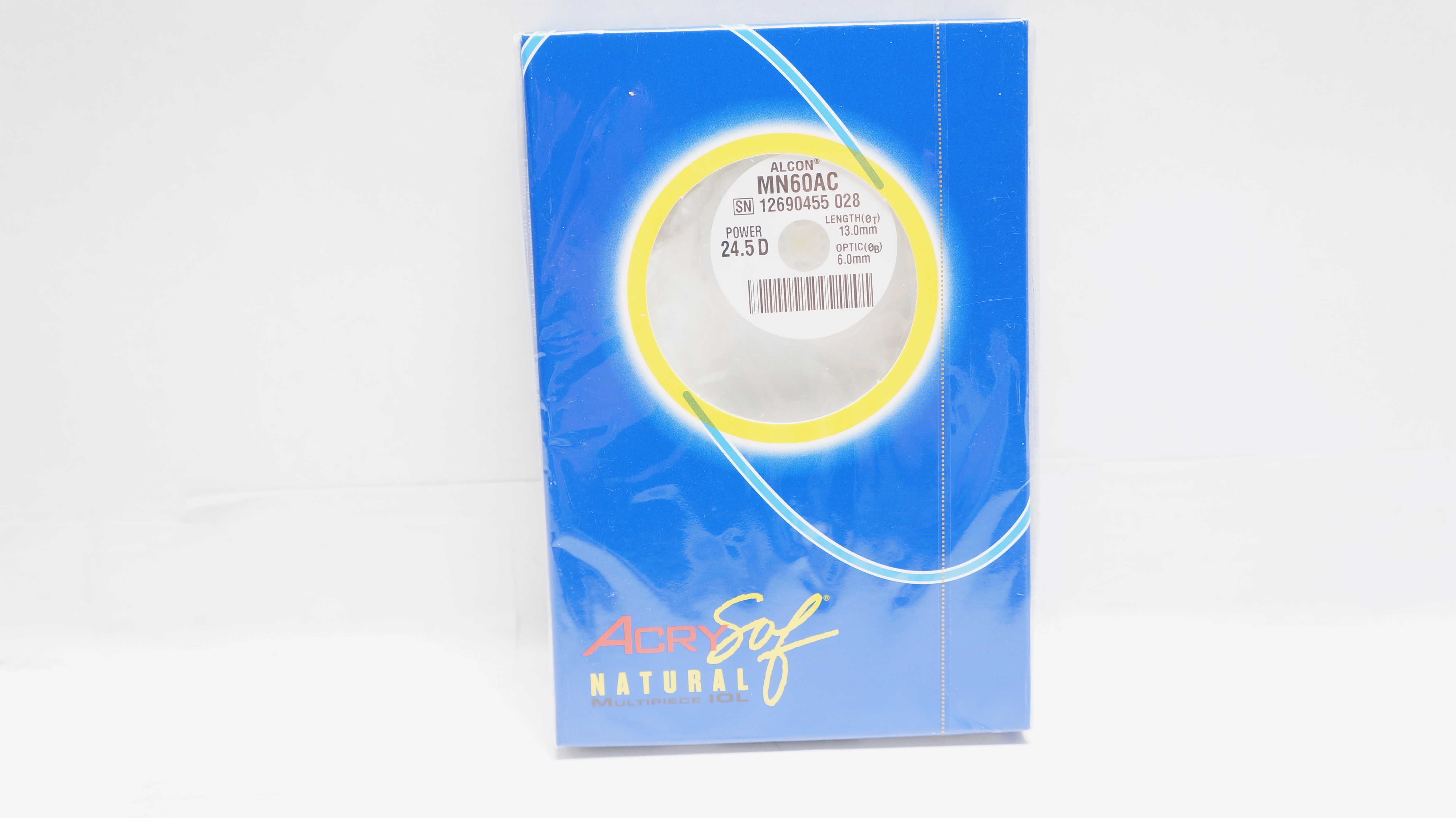 Alcon MN60AC AcrySof Natural Intaocular Lens 24.5D 13.0mm x 6.0mm (x)