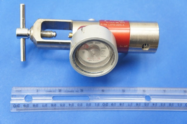 Life Support Products L370-220-A Oxygen Regulator 50 PSI