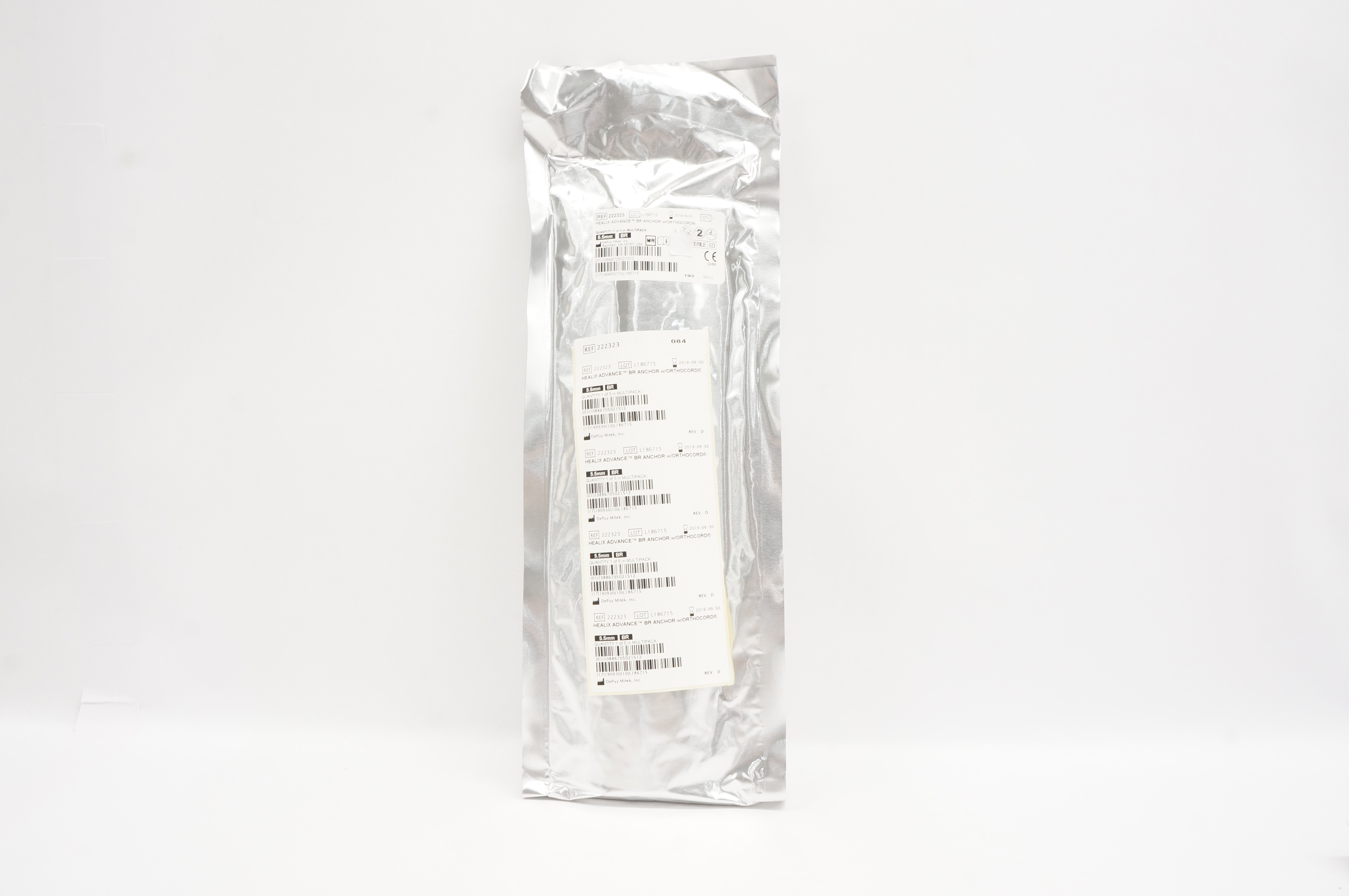 DePuy 222323 Healix Advance BR Anchor w/Orthocord 5.5mm (x)