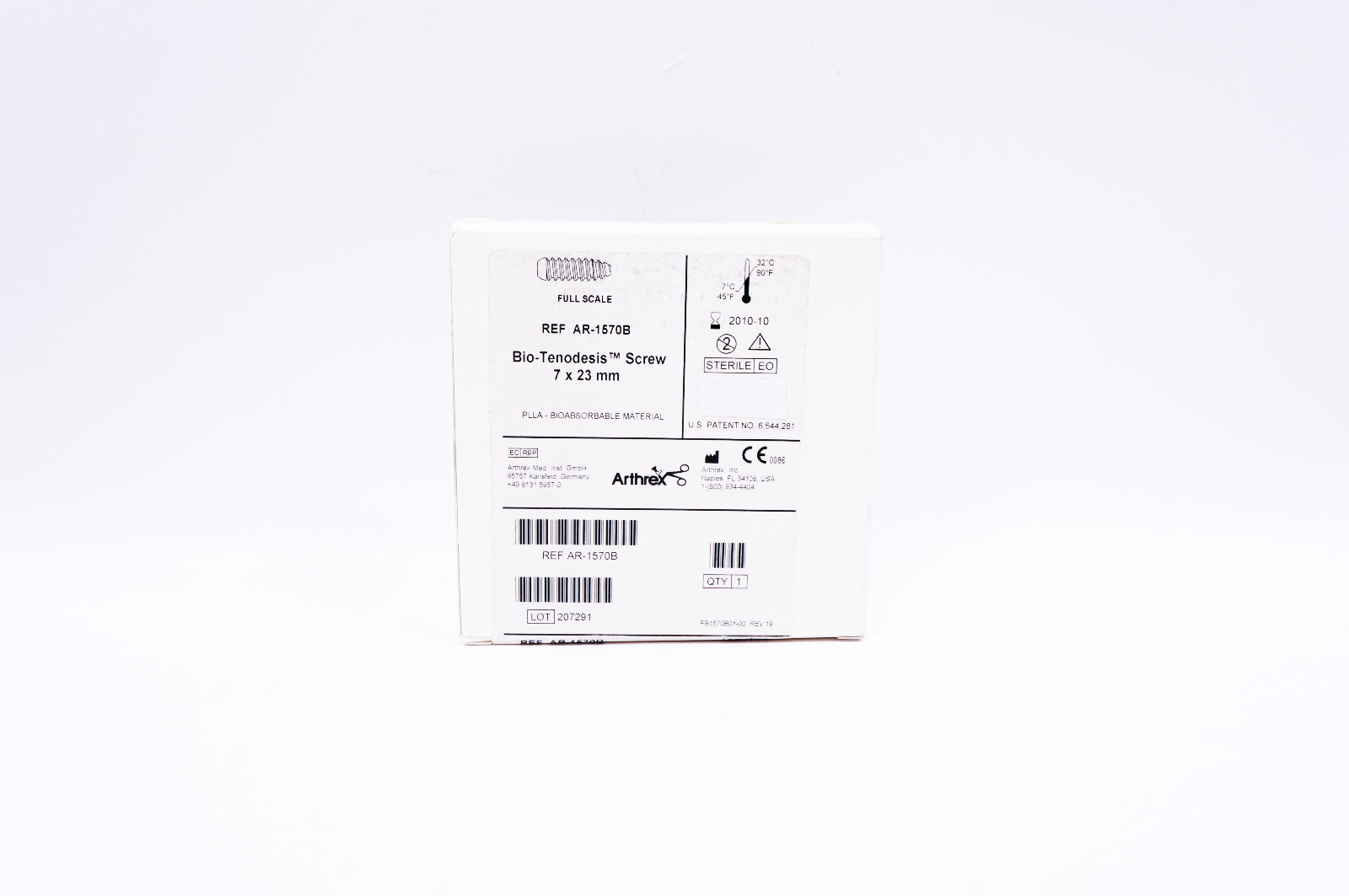 Arthrex AR-1570B Bio-Tenodesis Screw 7 x 23mm (x)