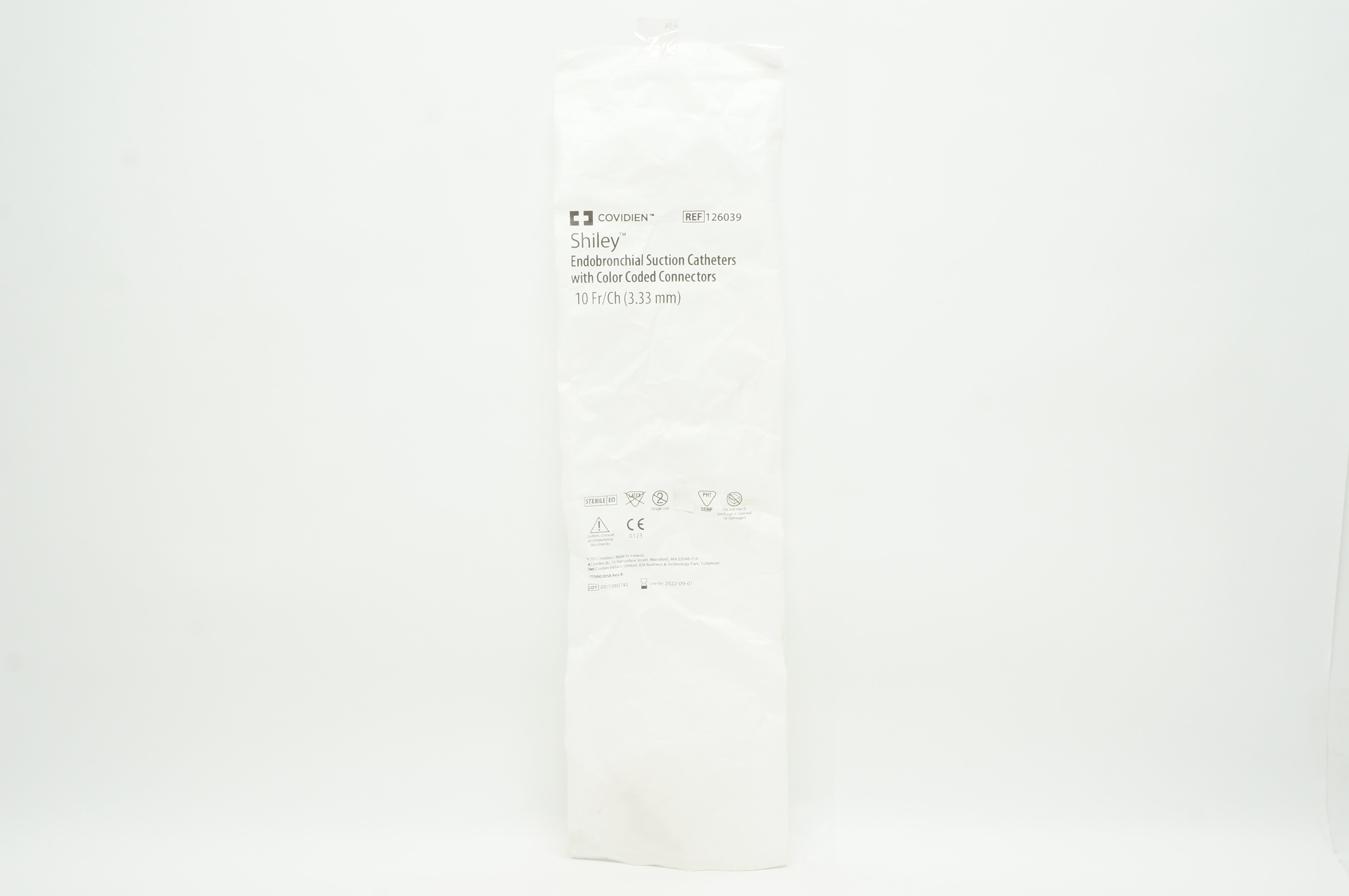 Covidien 126039 Shiley Endobronchial Suction Cath. 10Fr.