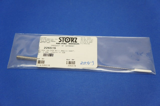 Karl Storz 226516 Fisch Caliper With Angled Shaft, Diameter 0.6mm, Length 16.5cm