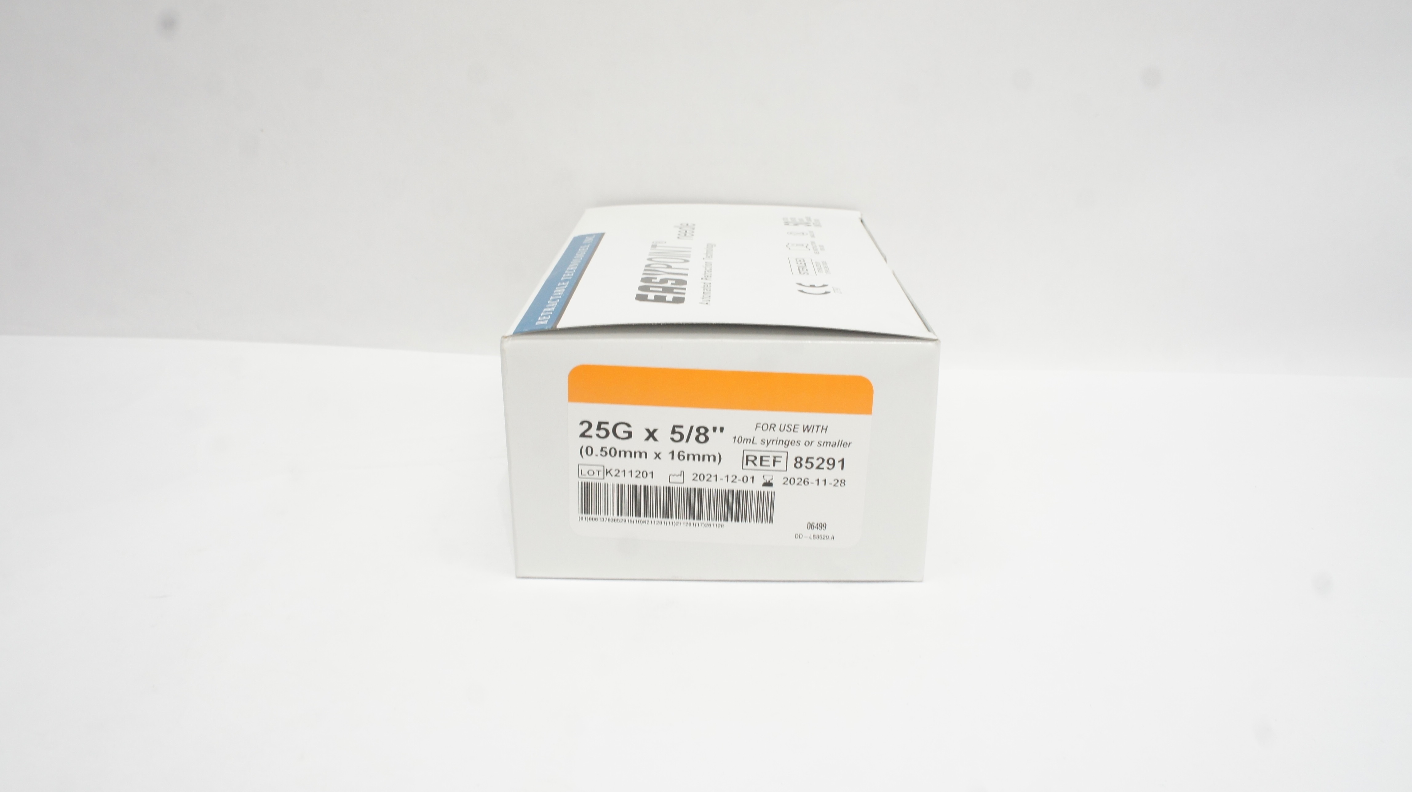 Retractable Technologies 85291 EasyPoint Ndle 25G x 5/8inch - Box of 50