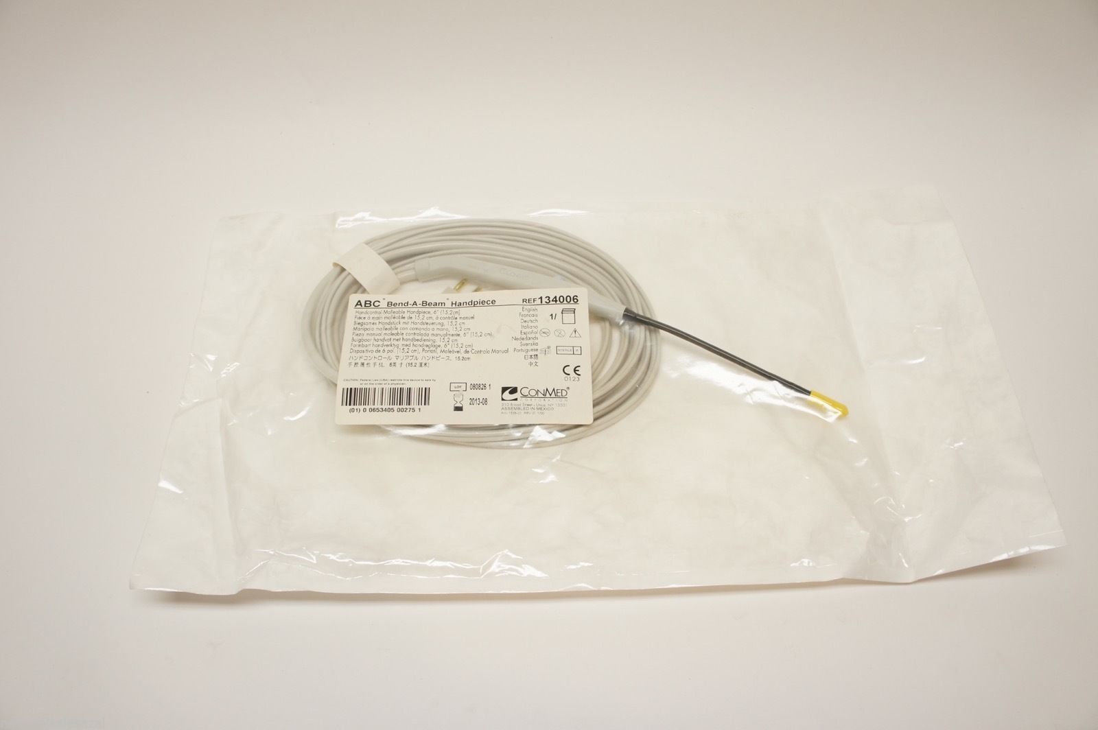 134006 ~ ConMed Handcontrol Malleable Handpiece 6in. (x)