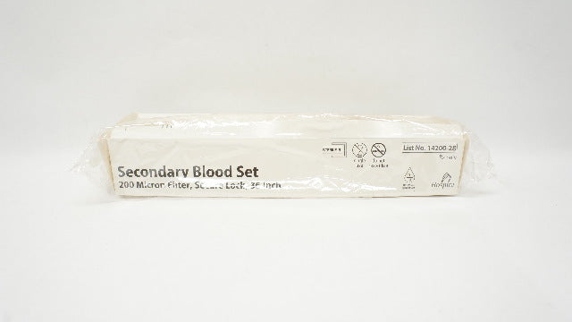 Hospira 14200-28 Secondary Blood Set 200 Micron Filter, Secure Lock, 36inch (x)