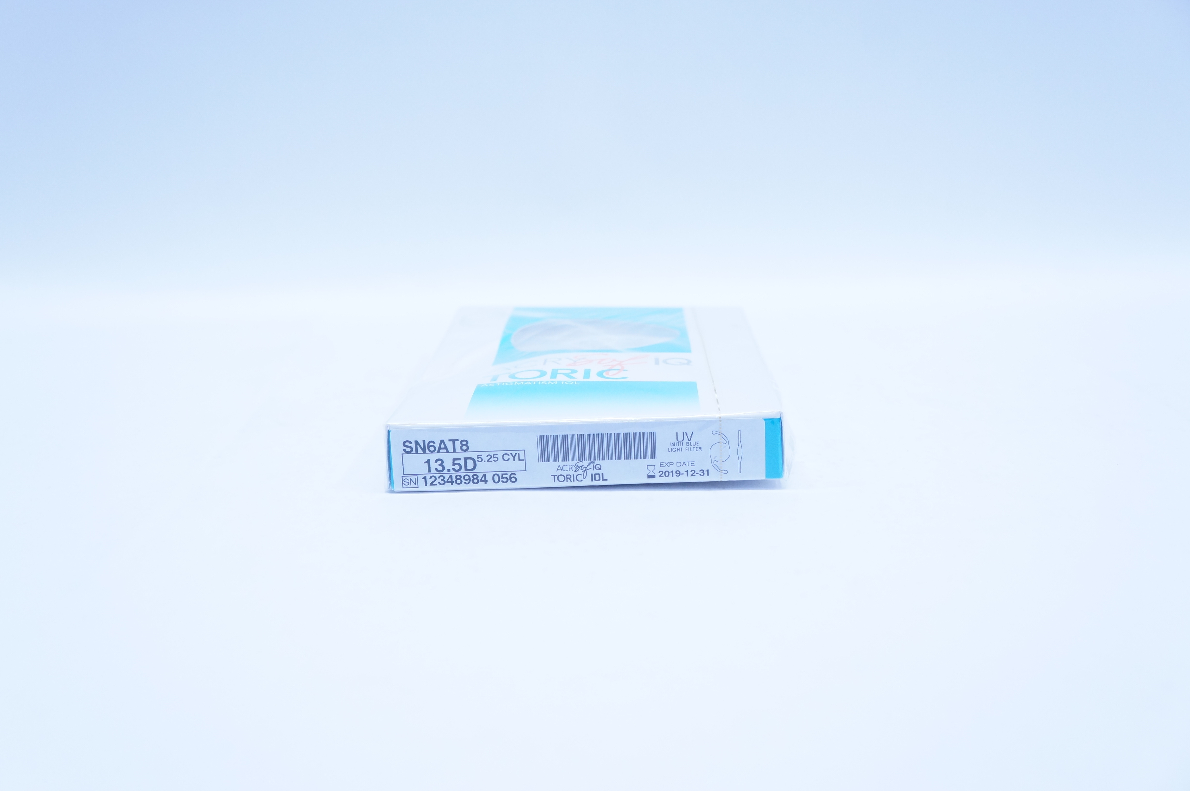 Alcon SN6AT8 ACRYSof IQ Toric Astigmatism IOL 13.5 D 5.25 Cylinder (x)