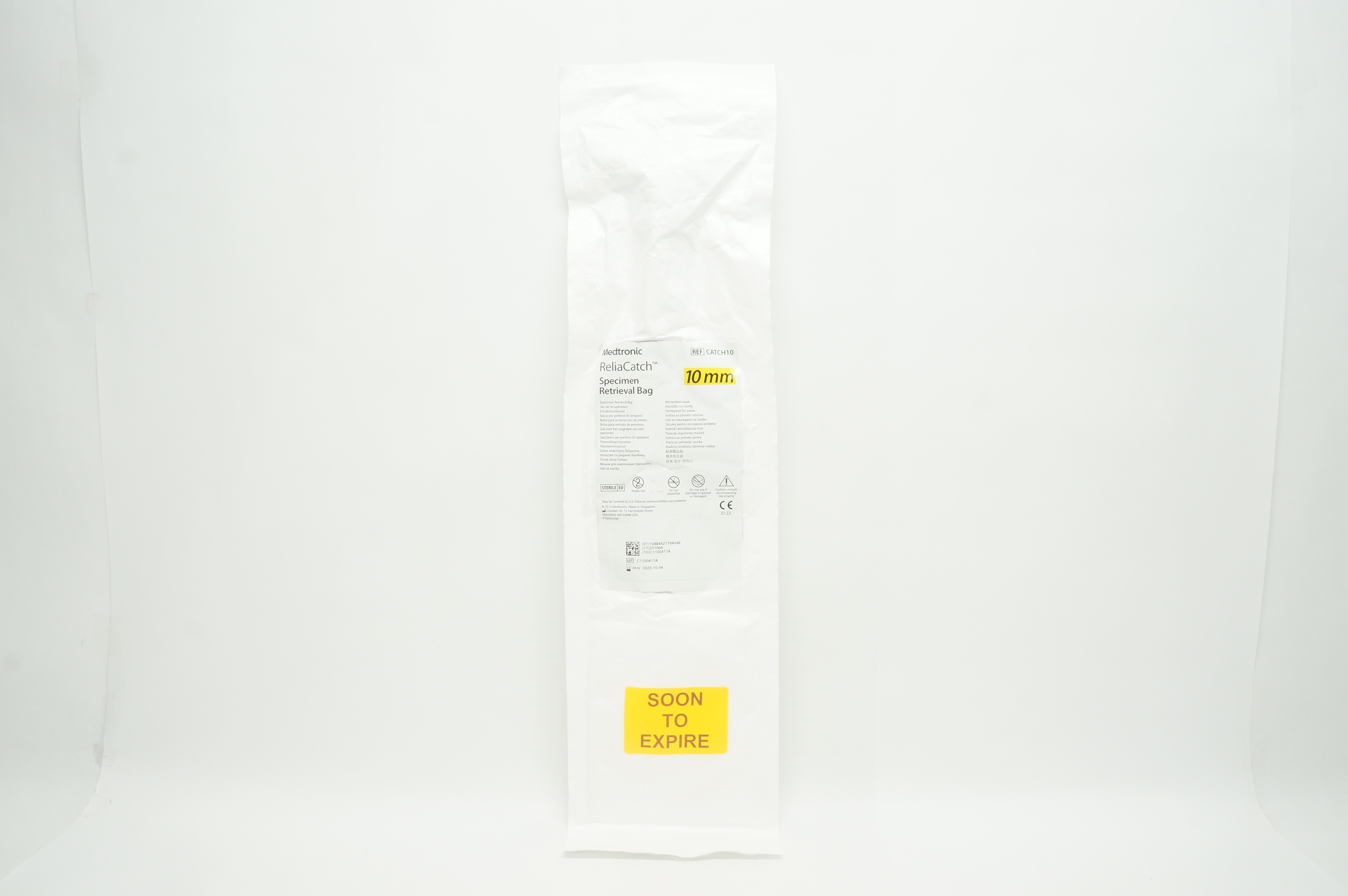 Medtronic CATCH10 ReliaCatch Specimen Retrieval Bag 10mm (x)