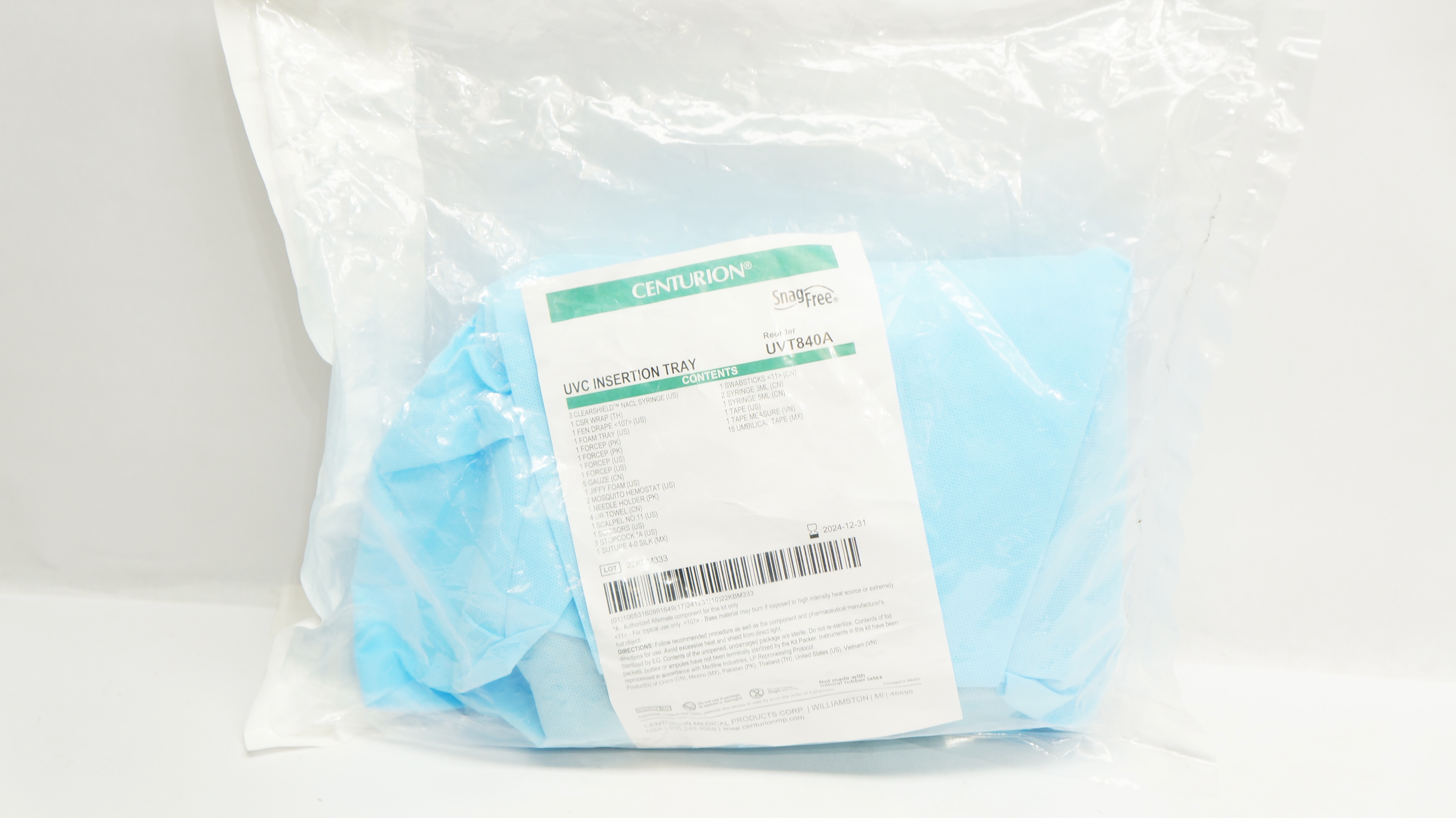 Centurion UVT840A SnagFree UVC Insertion Tray