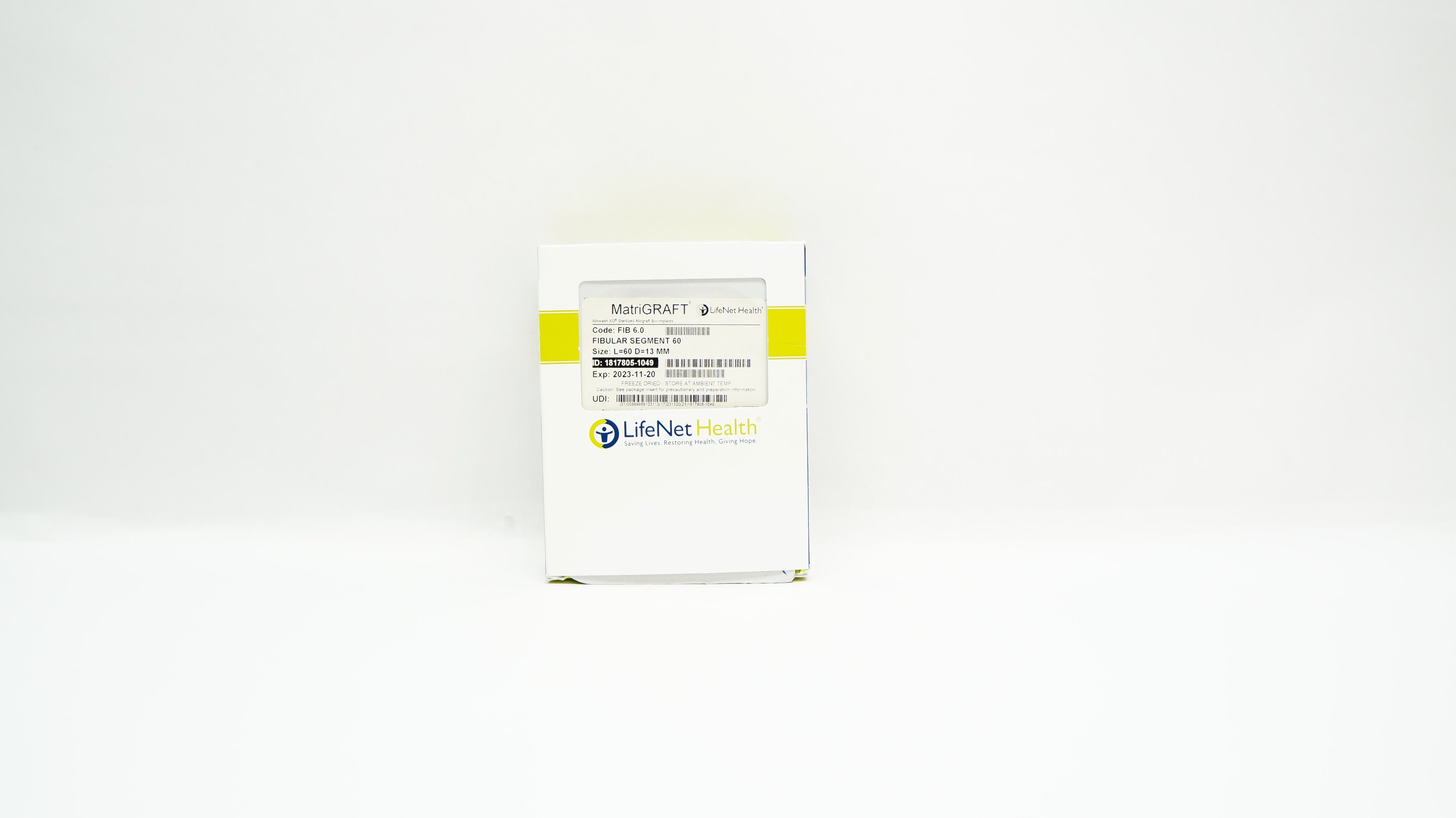 LifeNet Health FIB 6.0 Fibular Segment 60