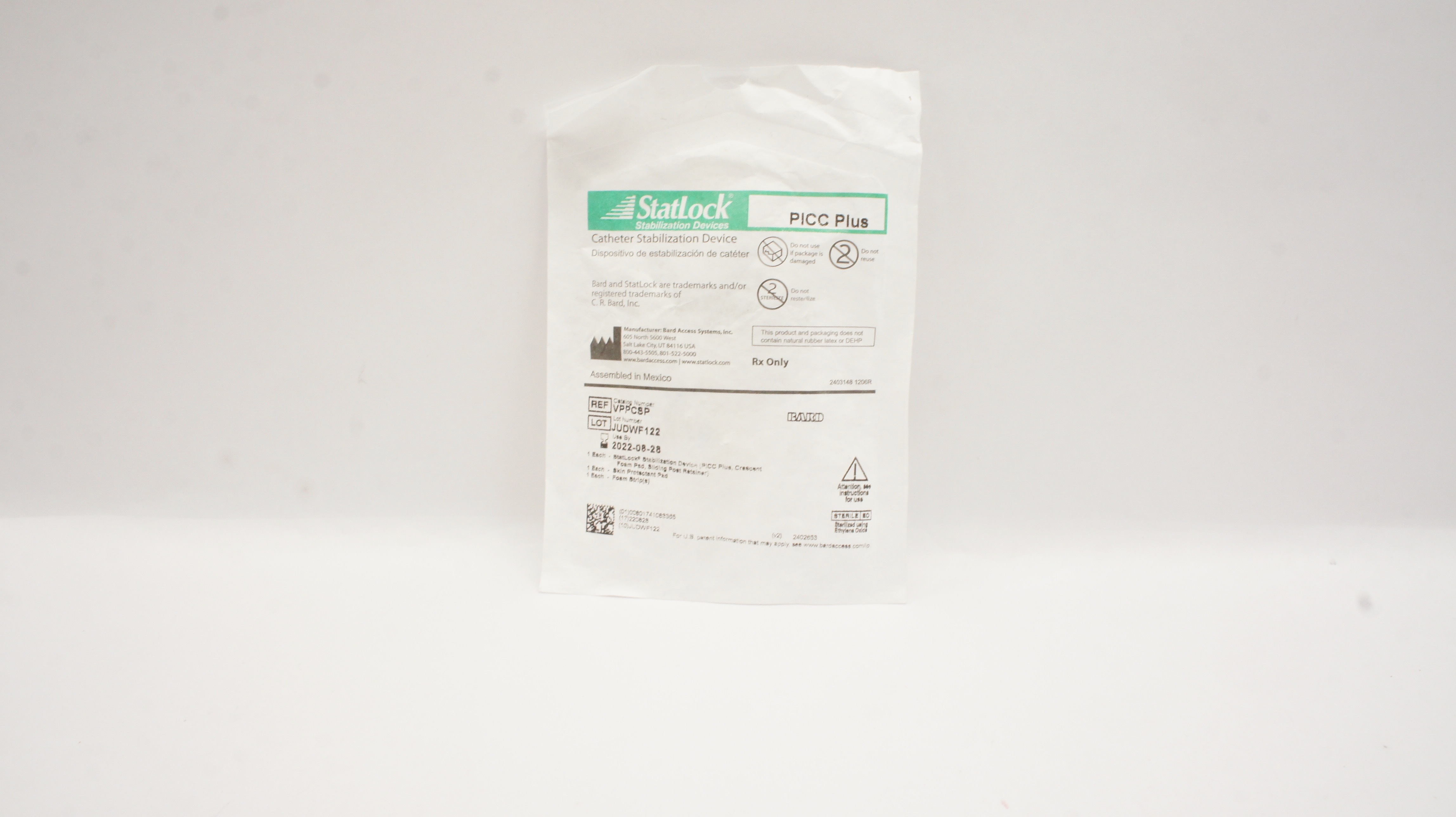 Bard VPPCSP StatLock Cath. Stabilization Device PICC Plus (x)